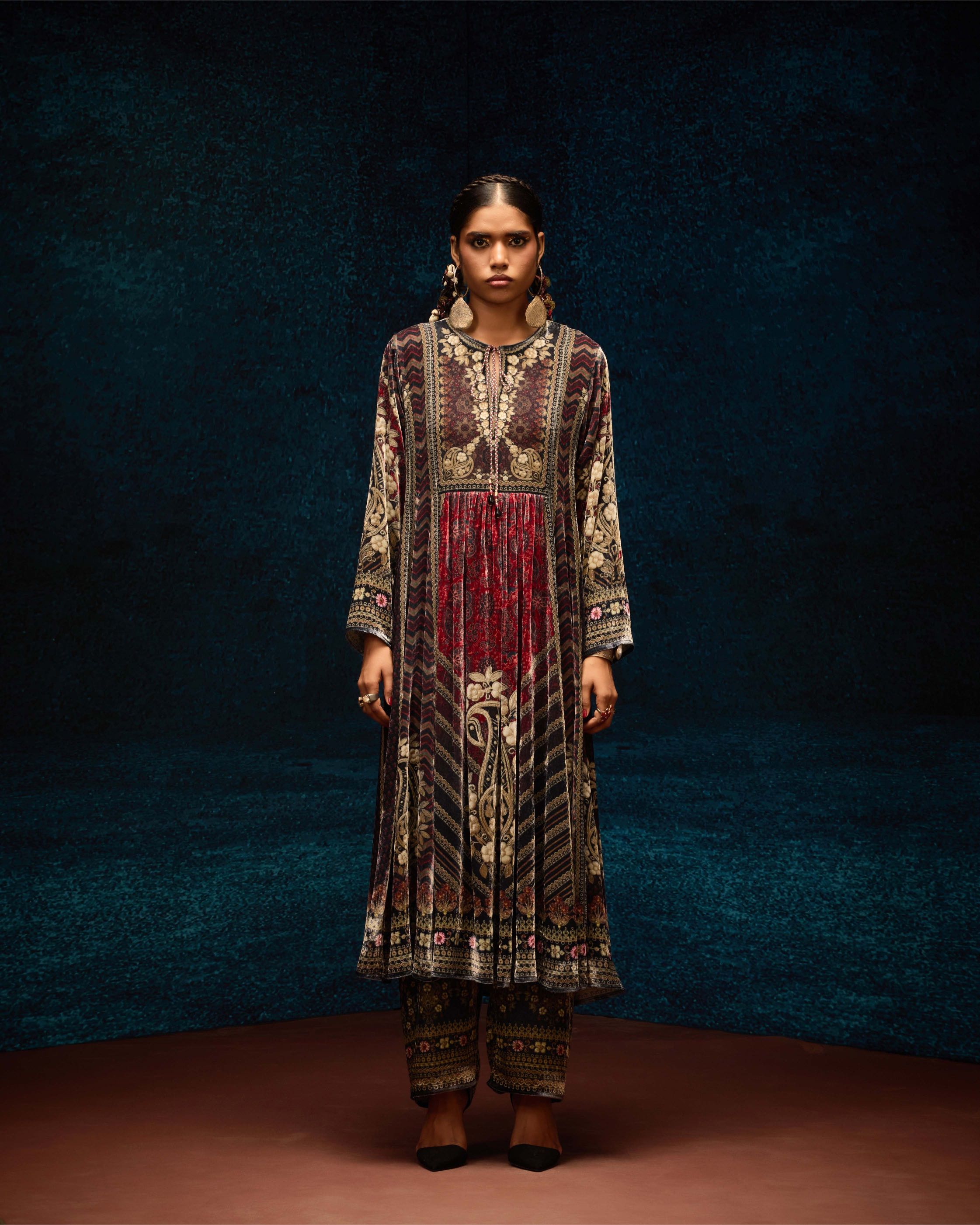Ajrakh : Anisha -  Multi