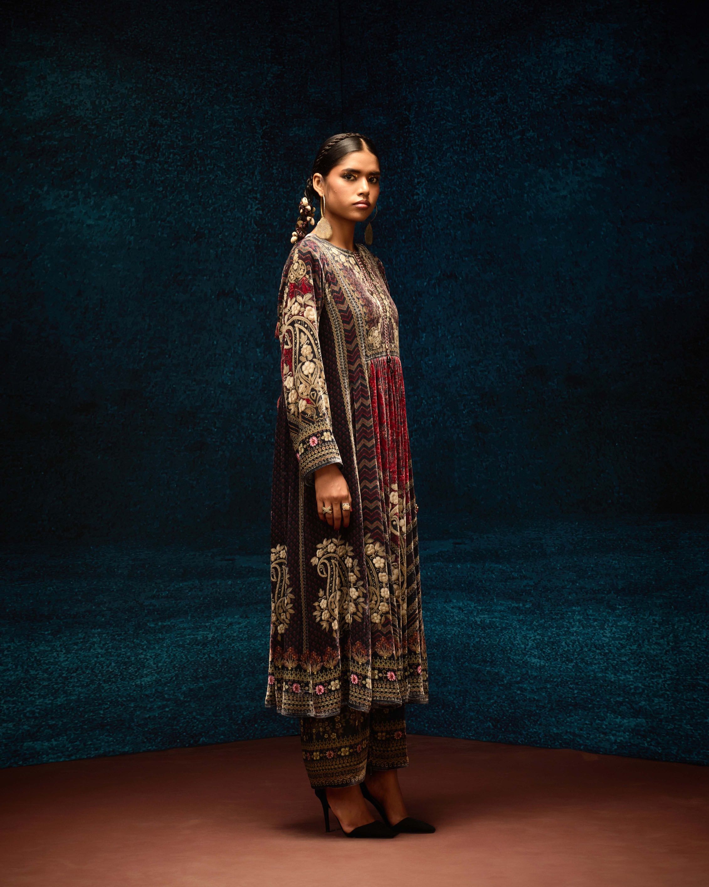 Ajrakh : Anisha -  Multi