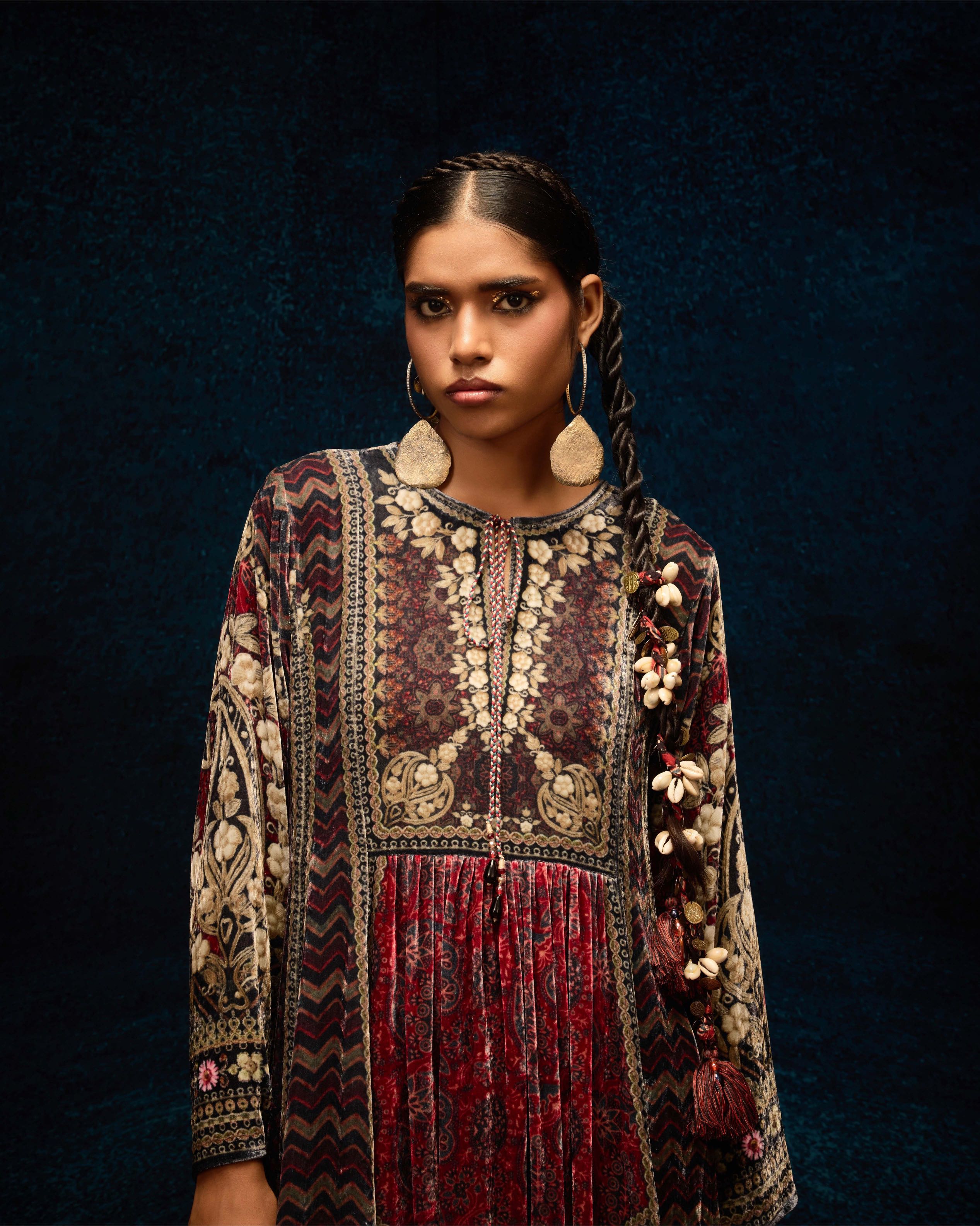 Ajrakh : Anisha -  Multi