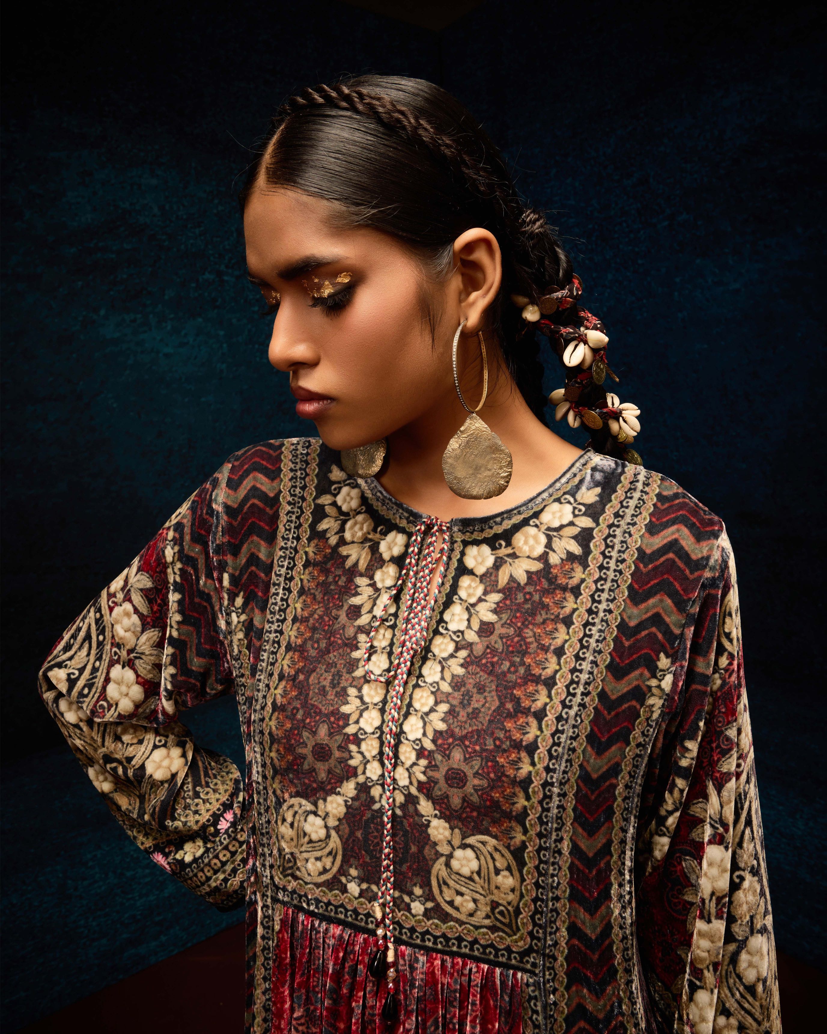 Ajrakh : Anisha -  Multi