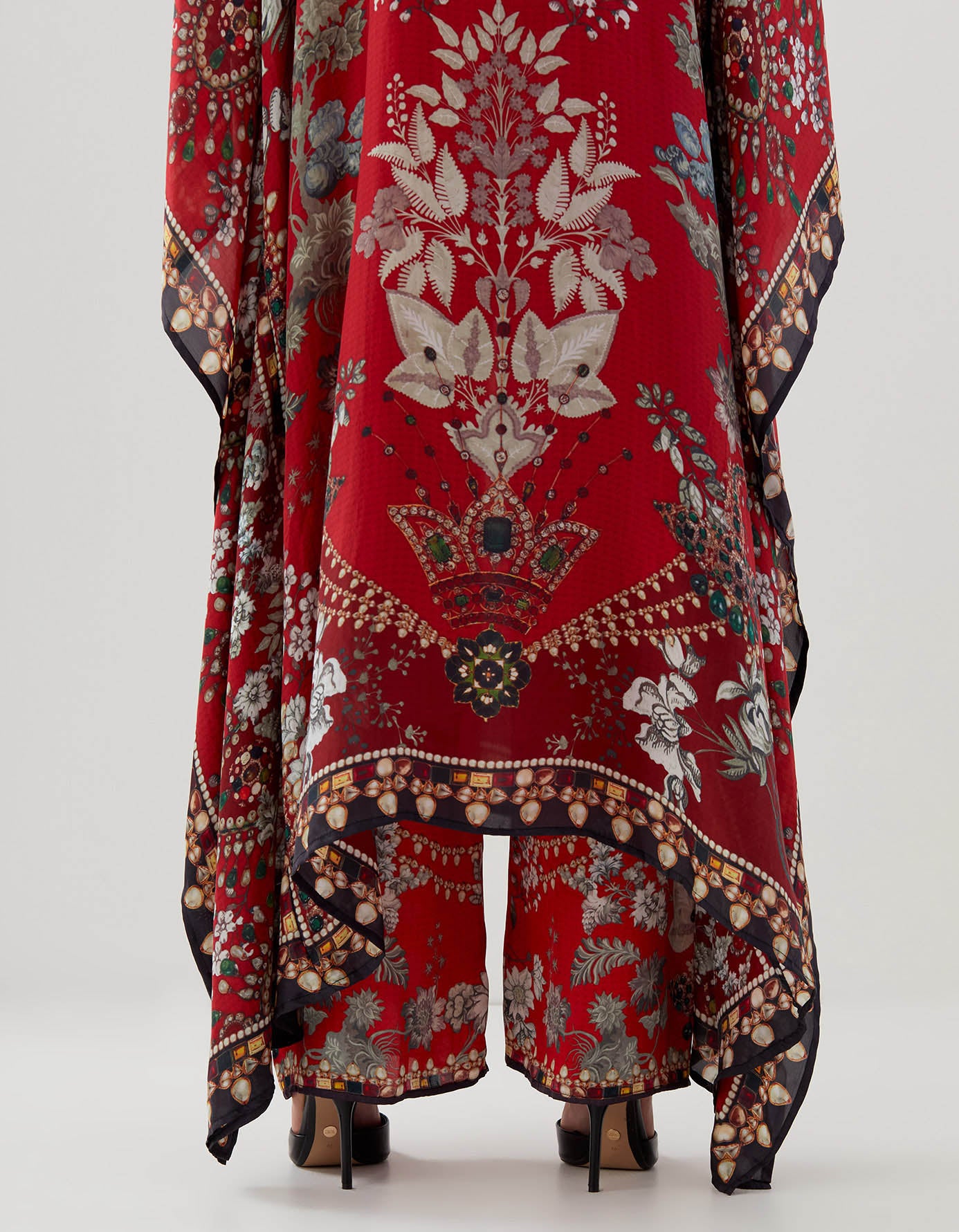 Nizam : Sharifa - Red/Slate