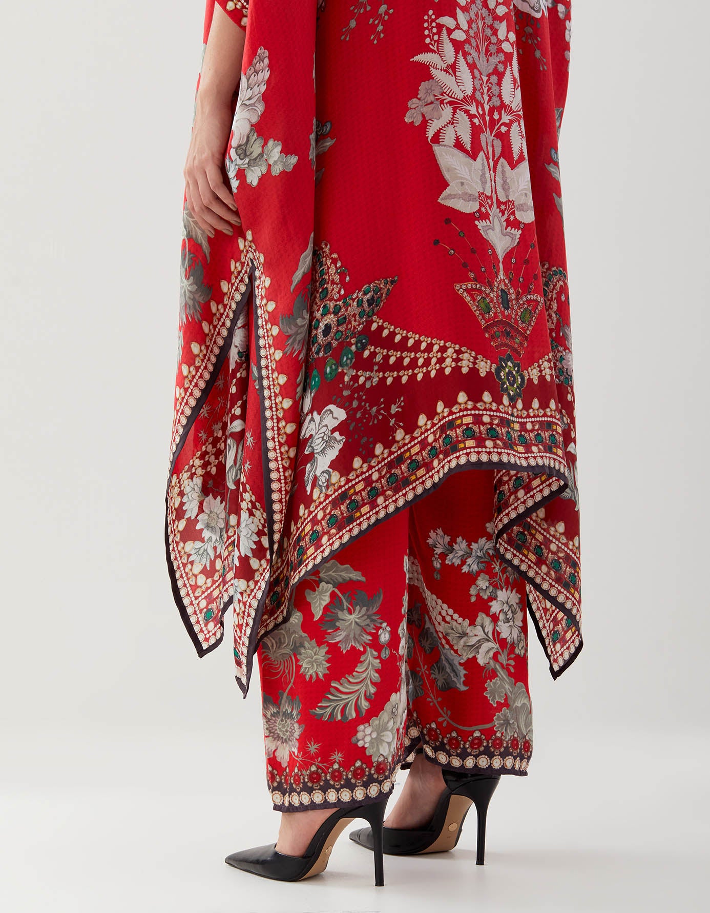 Nizam : Chantelle - Red/Slate