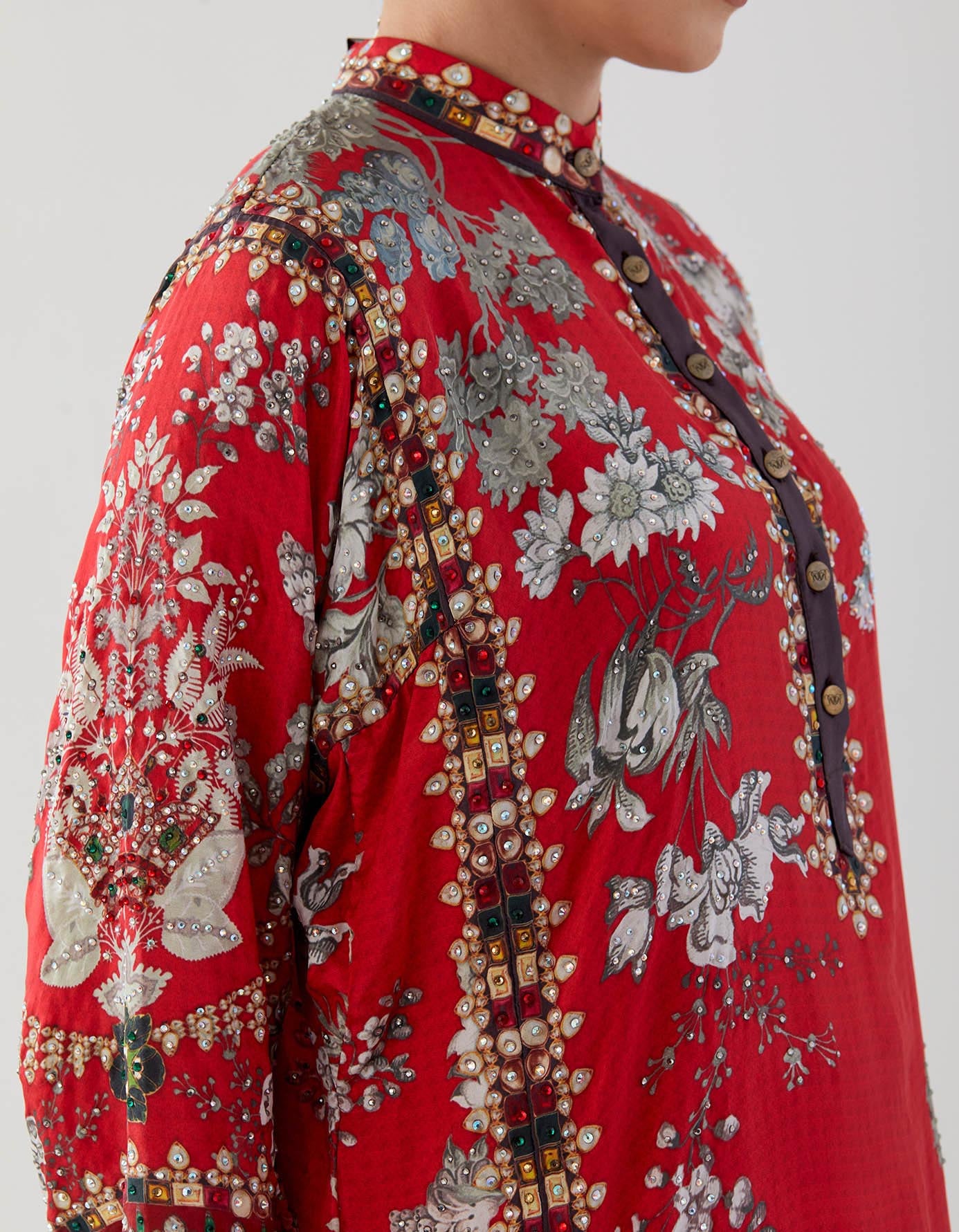 Nizam : Ghazal/Gloria - Red/Slate