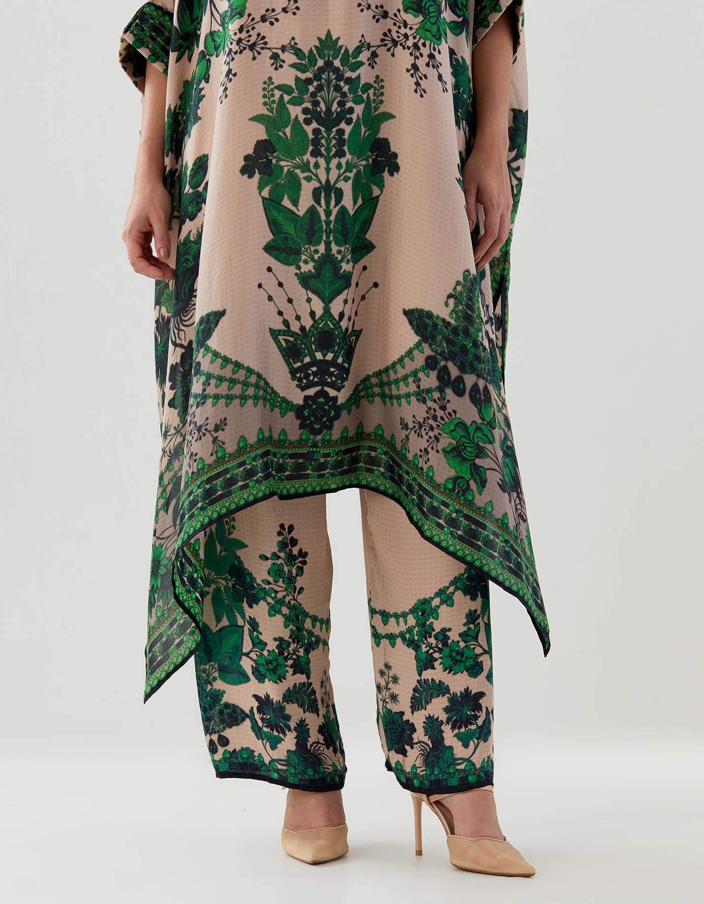 Nizam : Chantelle - Nude/Emerald
