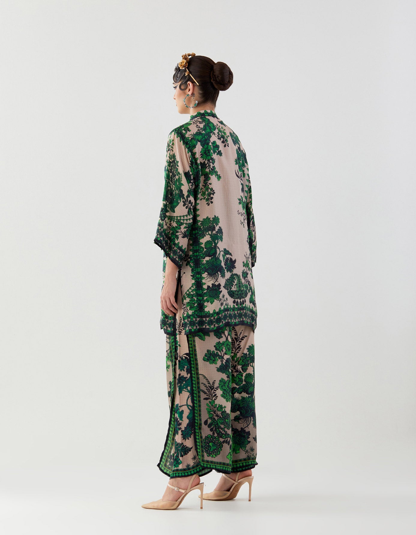 Nizam : Ghazal/Gloria - Nude/Emerald