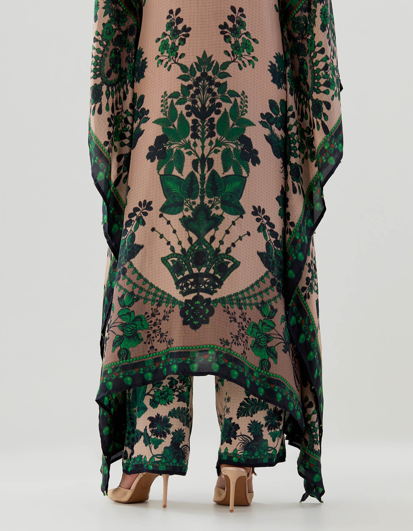 Nizam : Sharifa - Nude/Emerald