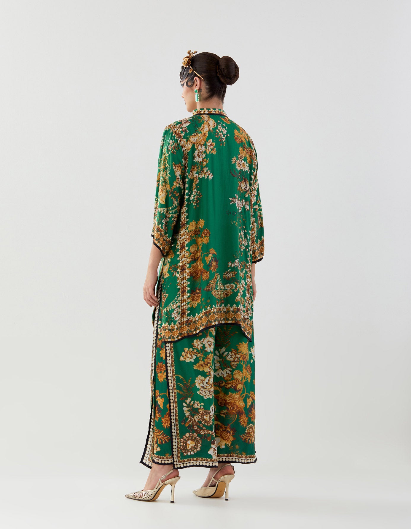 Nizam : Ghazal/Gloria - Nude/Emerald
