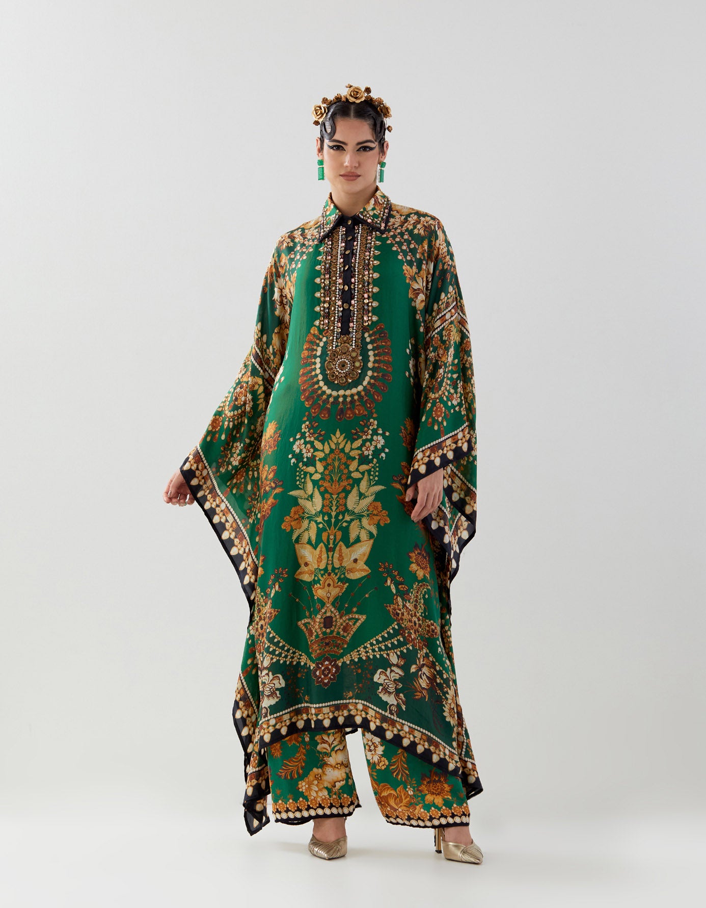 Nizam : Sharifa - Shamrock Green