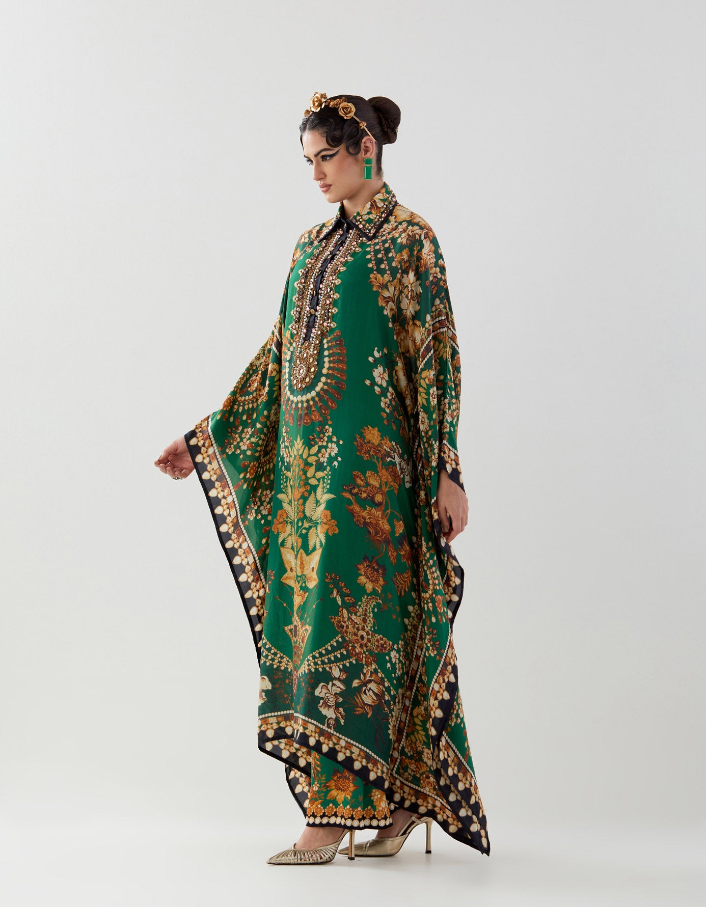 Nizam : Sharifa - Shamrock Green