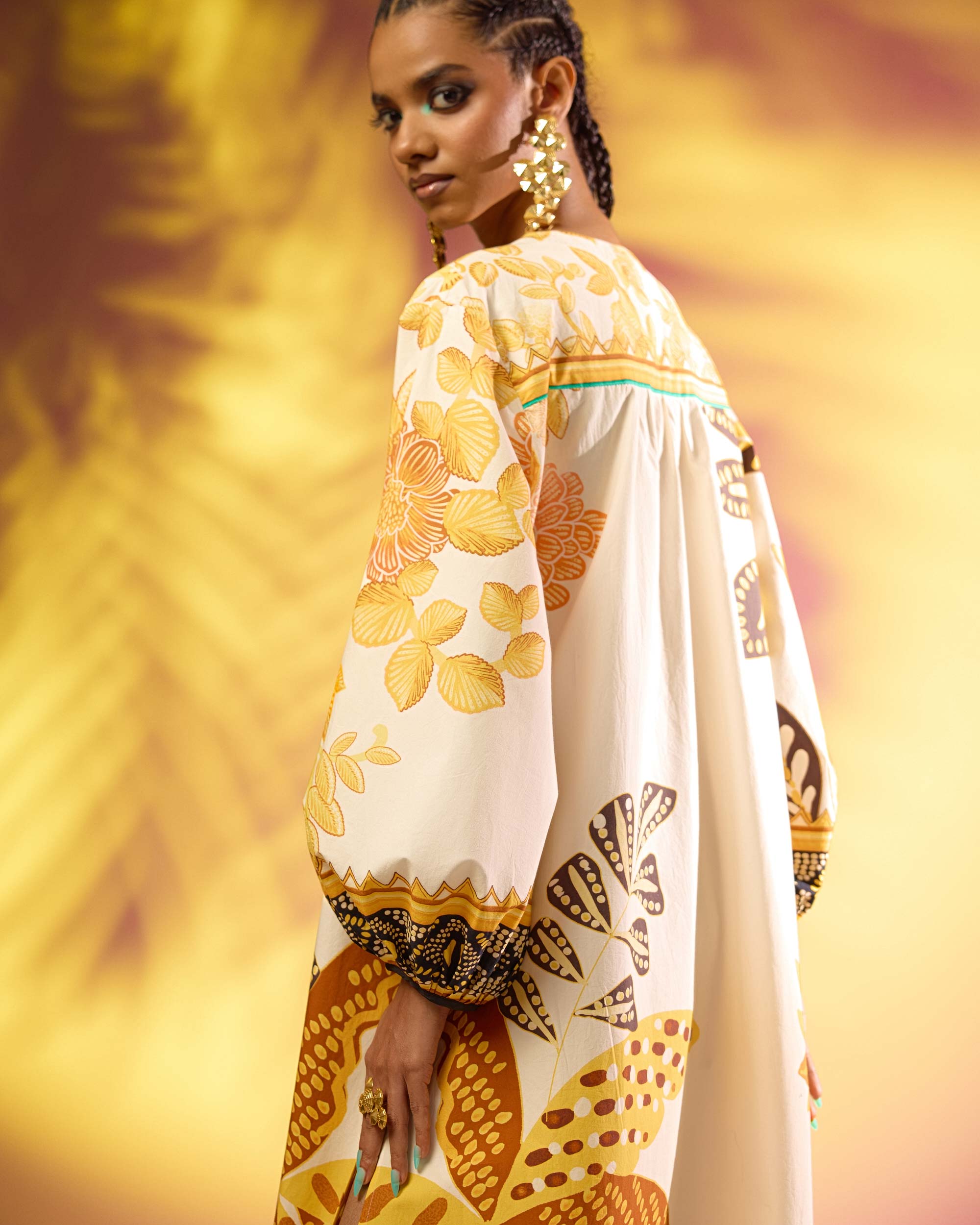 Jamaica : Zarah - Ivory/Yellow