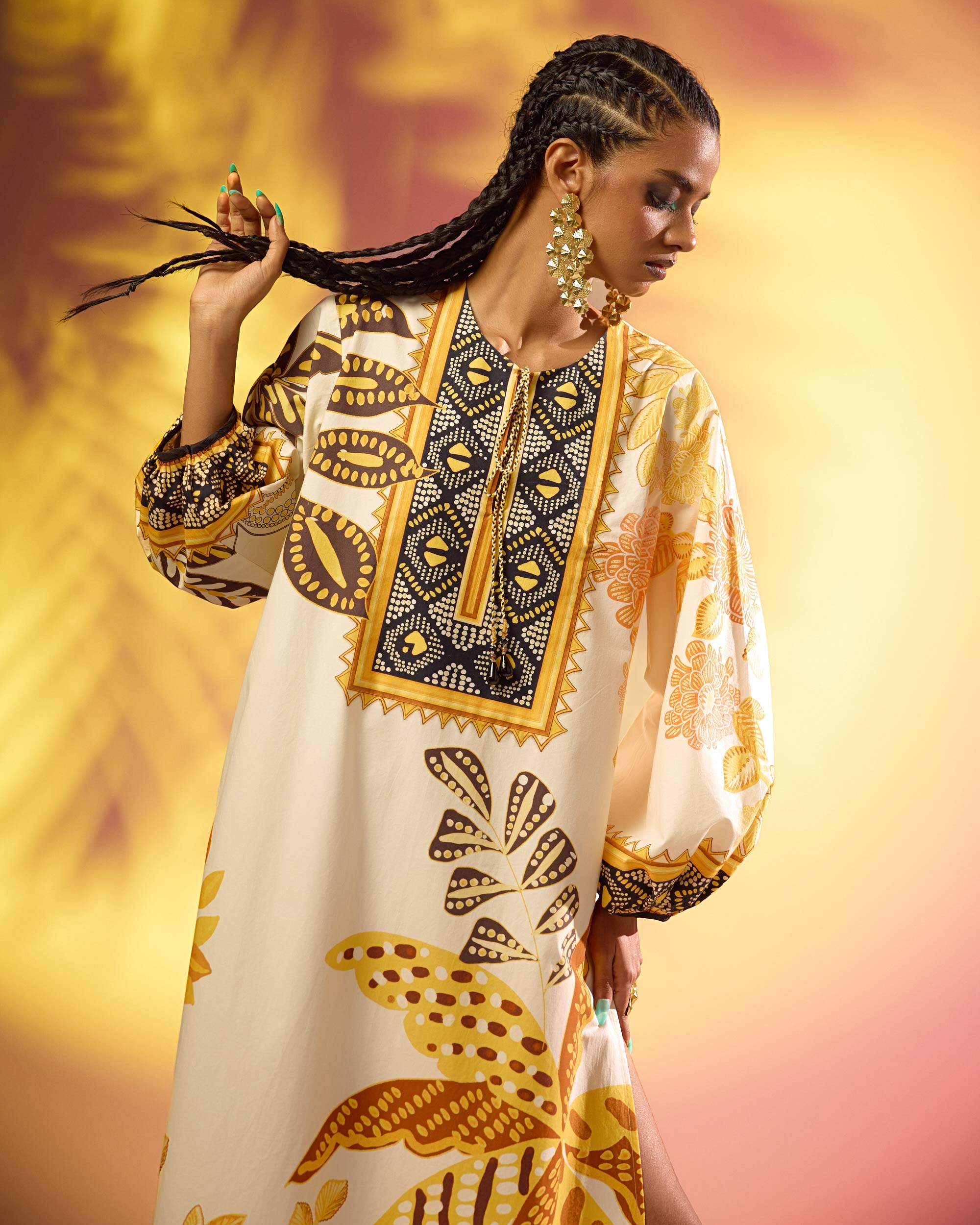 Jamaica : Zarah - Ivory/Yellow
