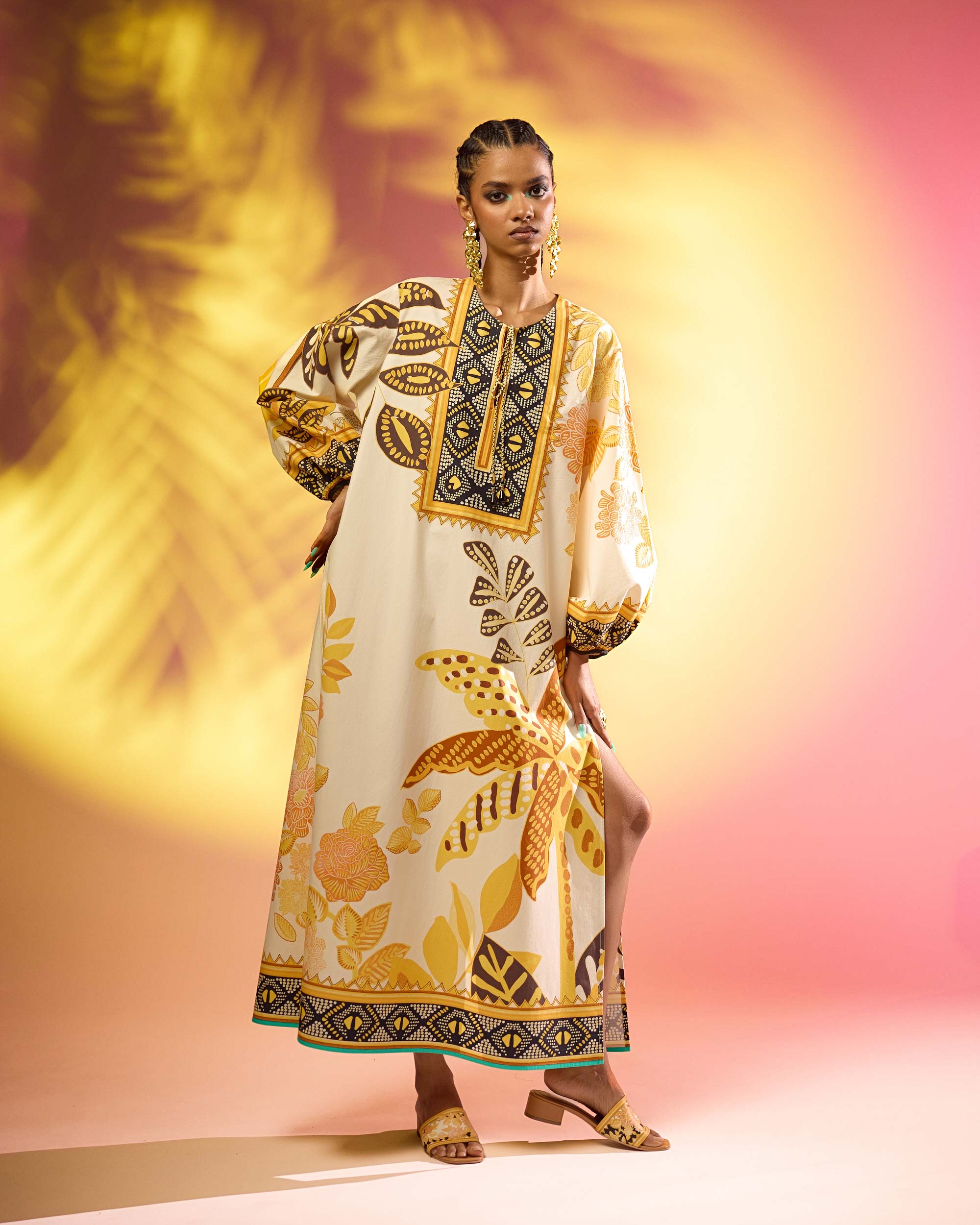 Jamaica : Zarah - Ivory/Yellow