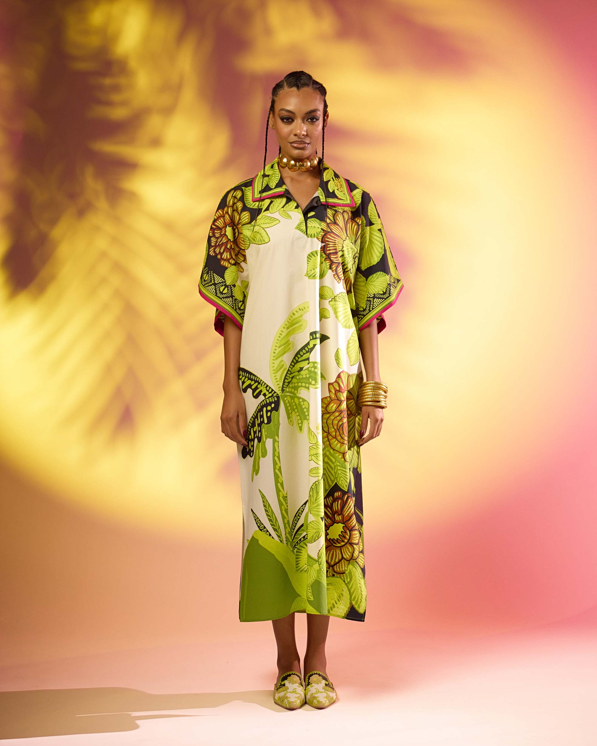 Jamaica : Zarah - Ivory/Lime