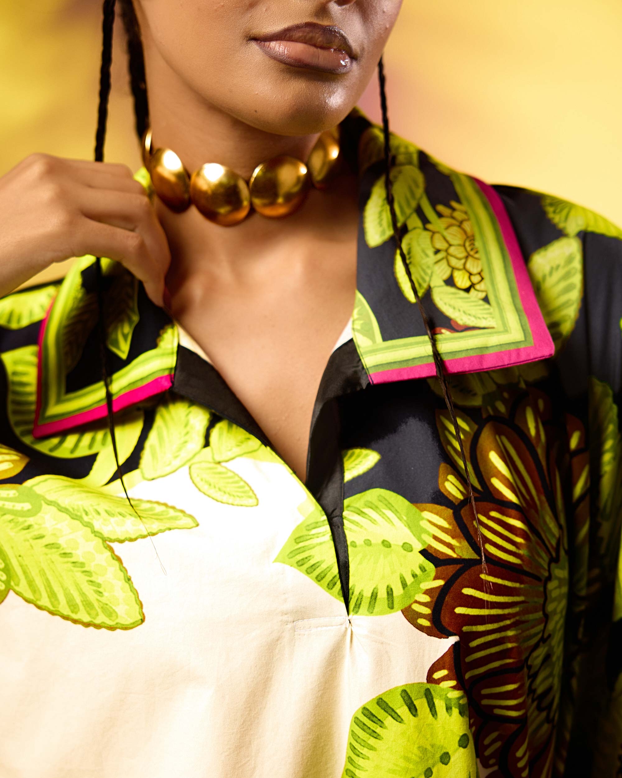 Jamaica : Zarah - Ivory/Lime