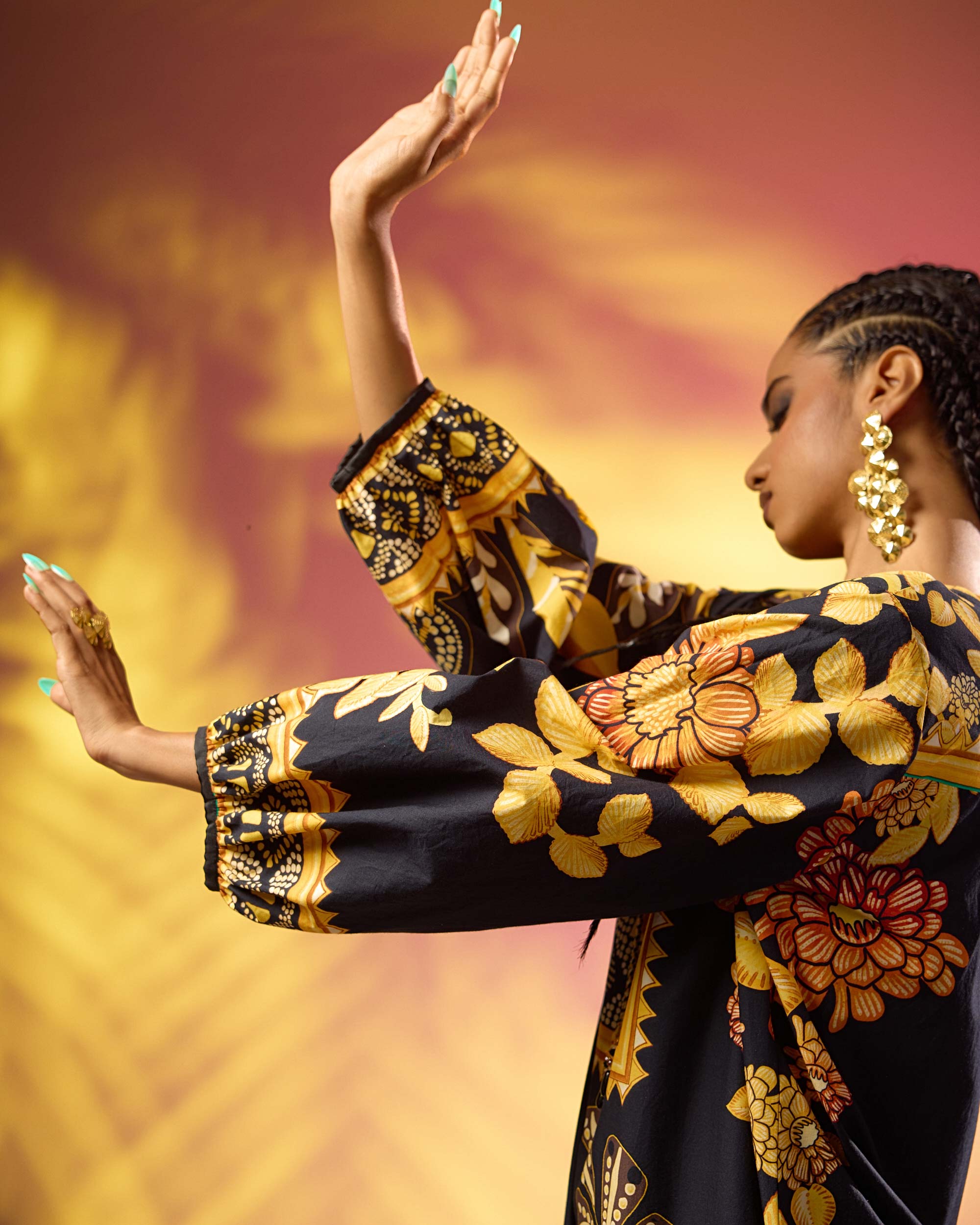 Jamaica : Zarah - Black/Yellow