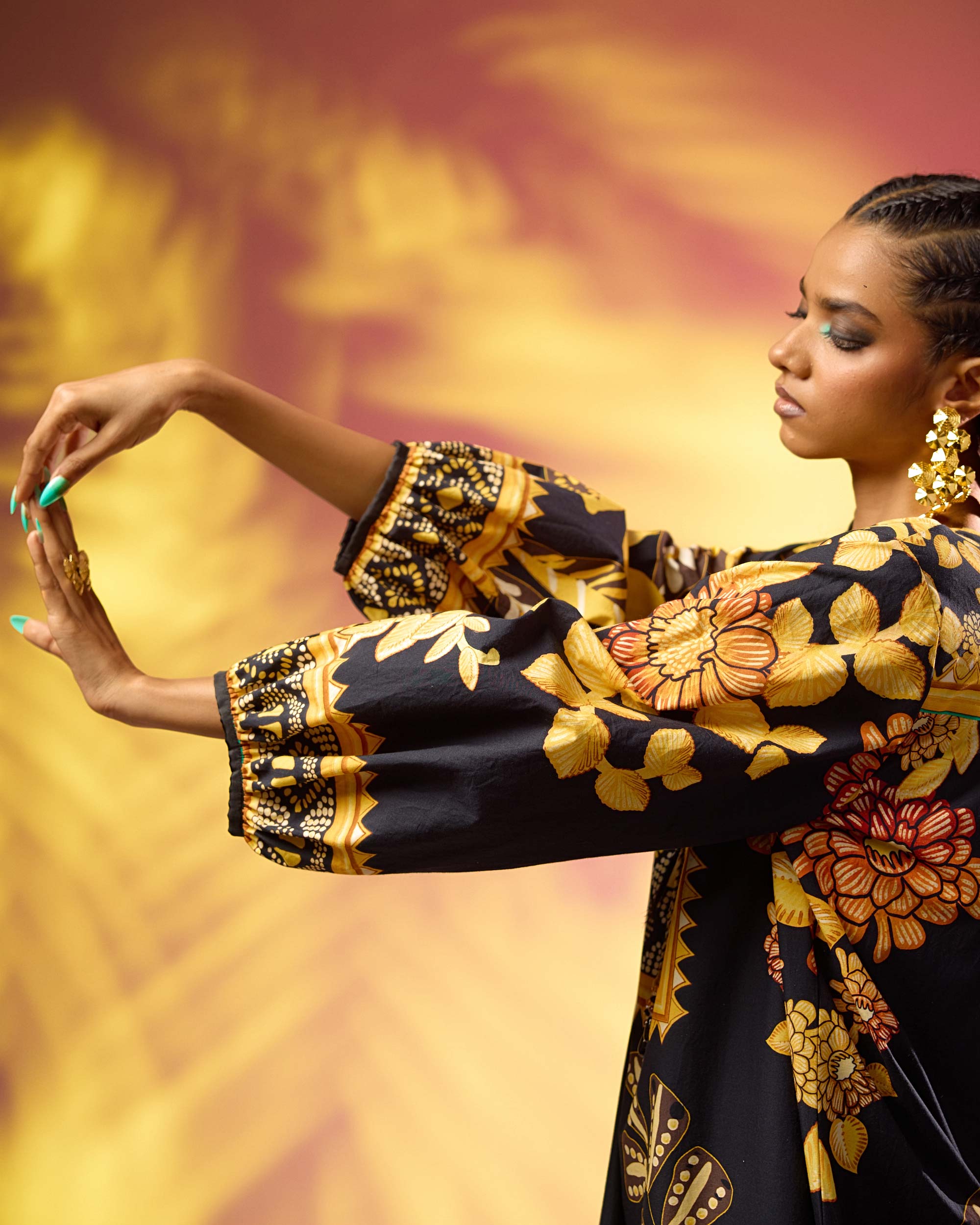 Jamaica : Zarah - Black/Yellow