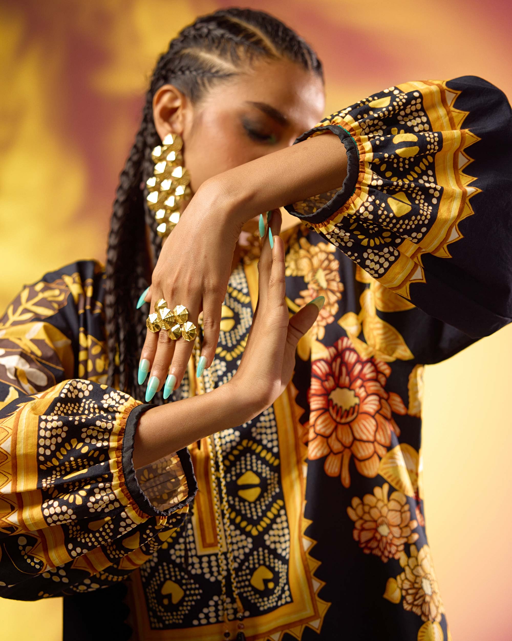 Jamaica : Zarah - Black/Yellow