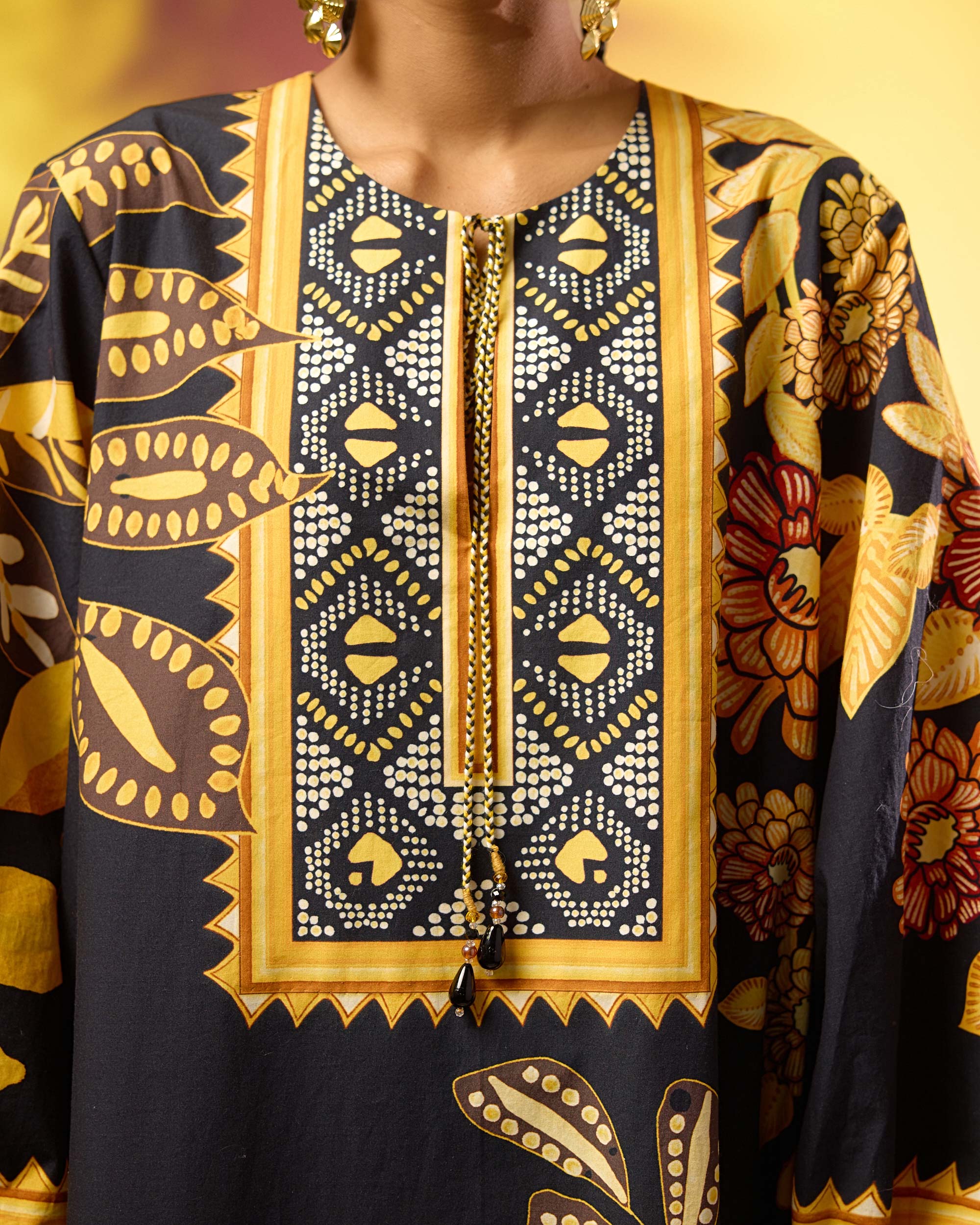 Jamaica : Zarah - Black/Yellow