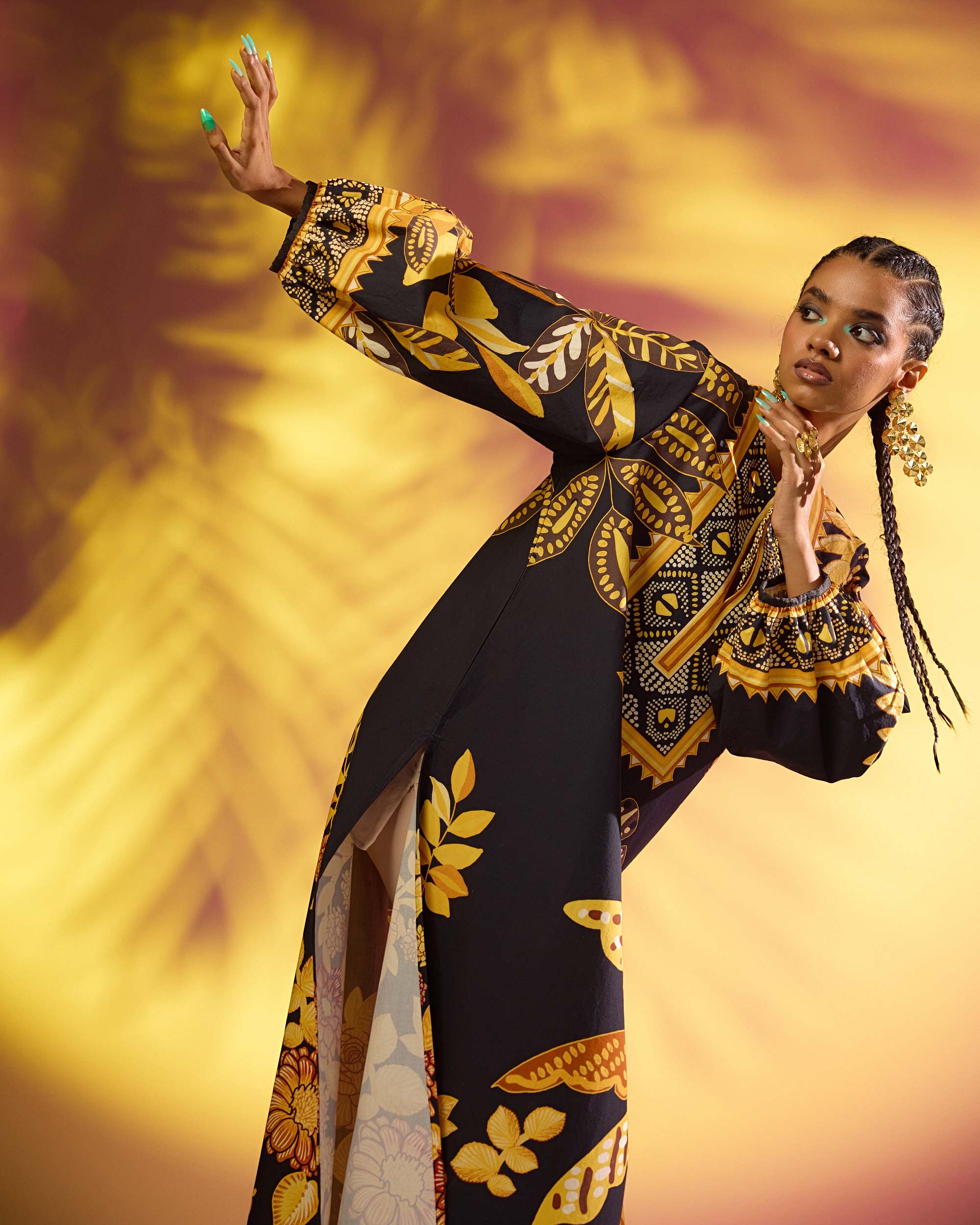 Jamaica : Zarah - Black/Yellow