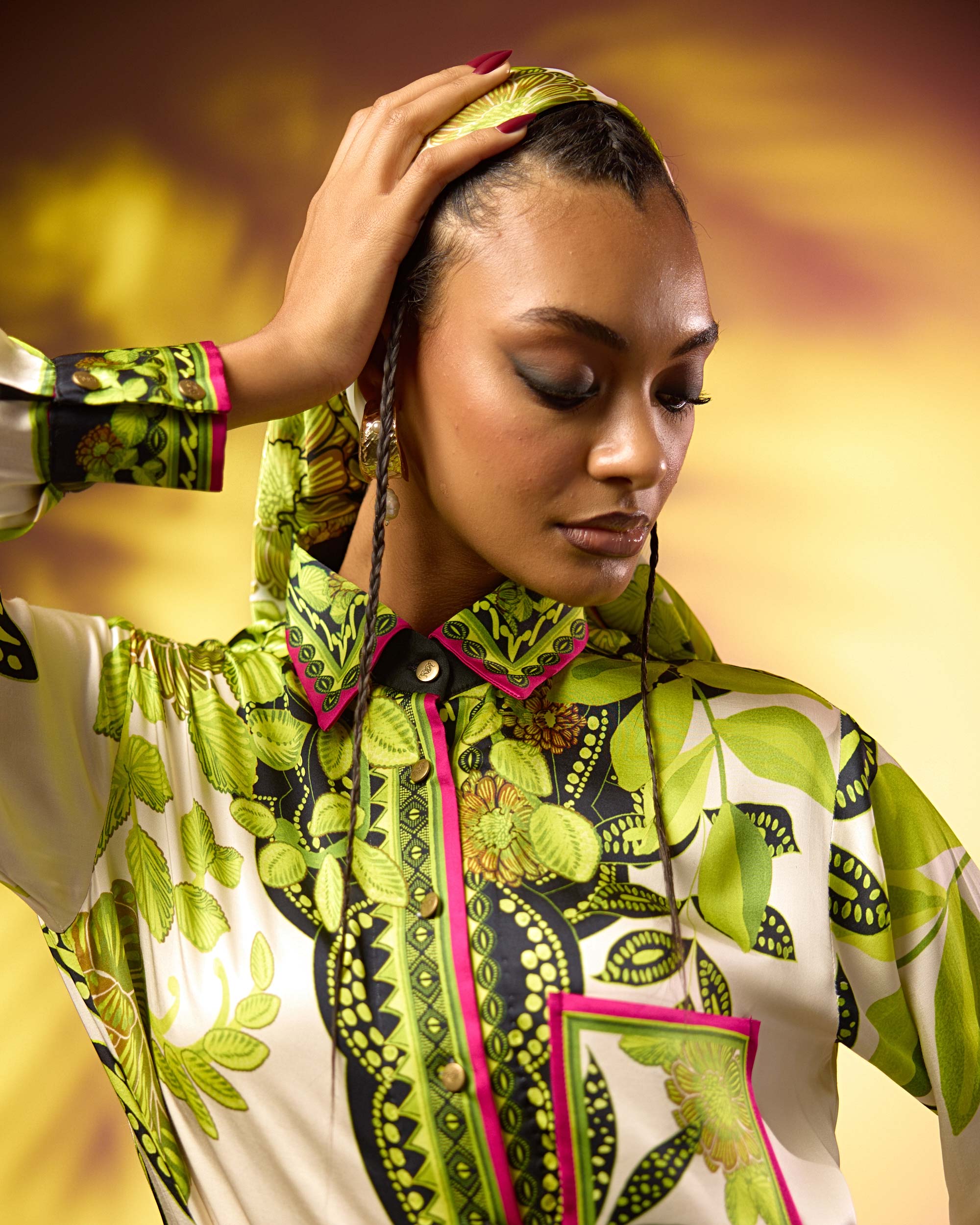Jamaica : Alvita - Ivory/Lime