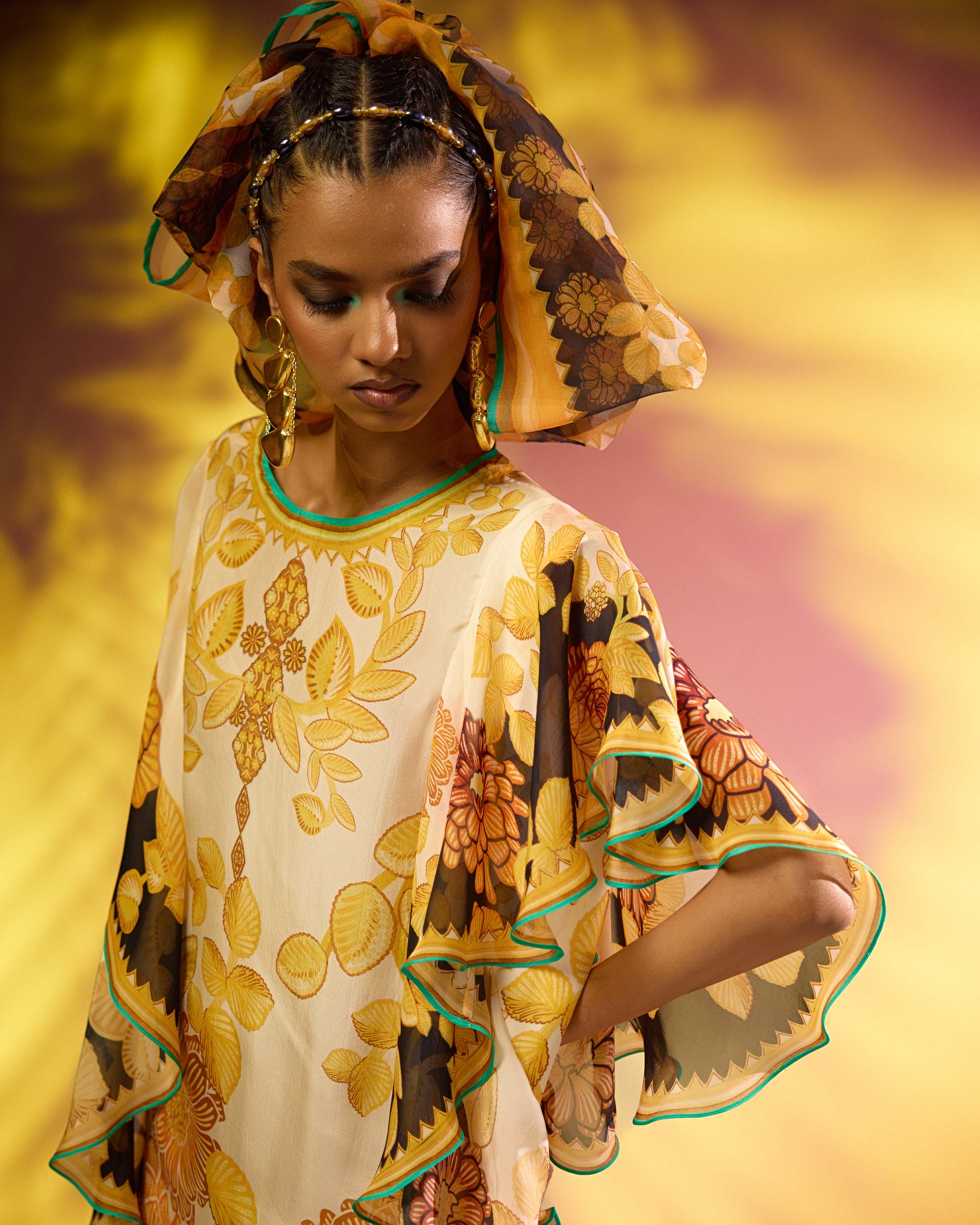 Jamaica : Fazluna - Ivory/Yellow