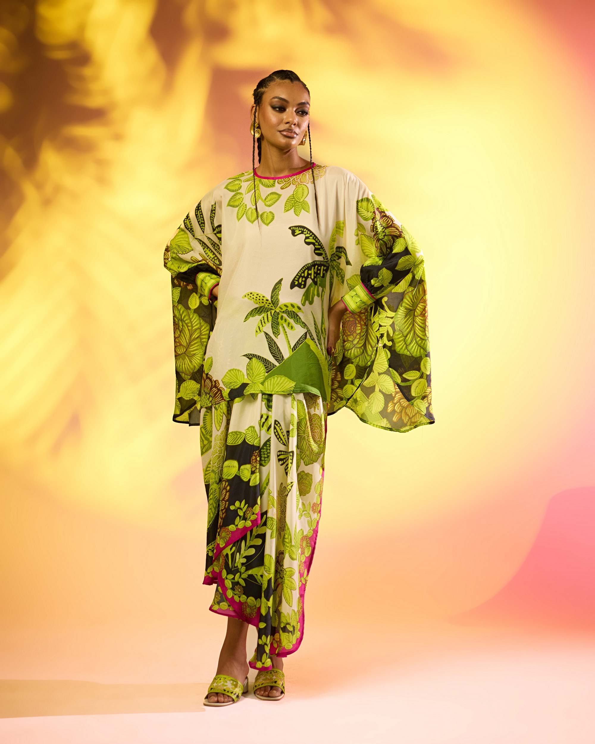 Jamaica : Colette - Ivory/Lime