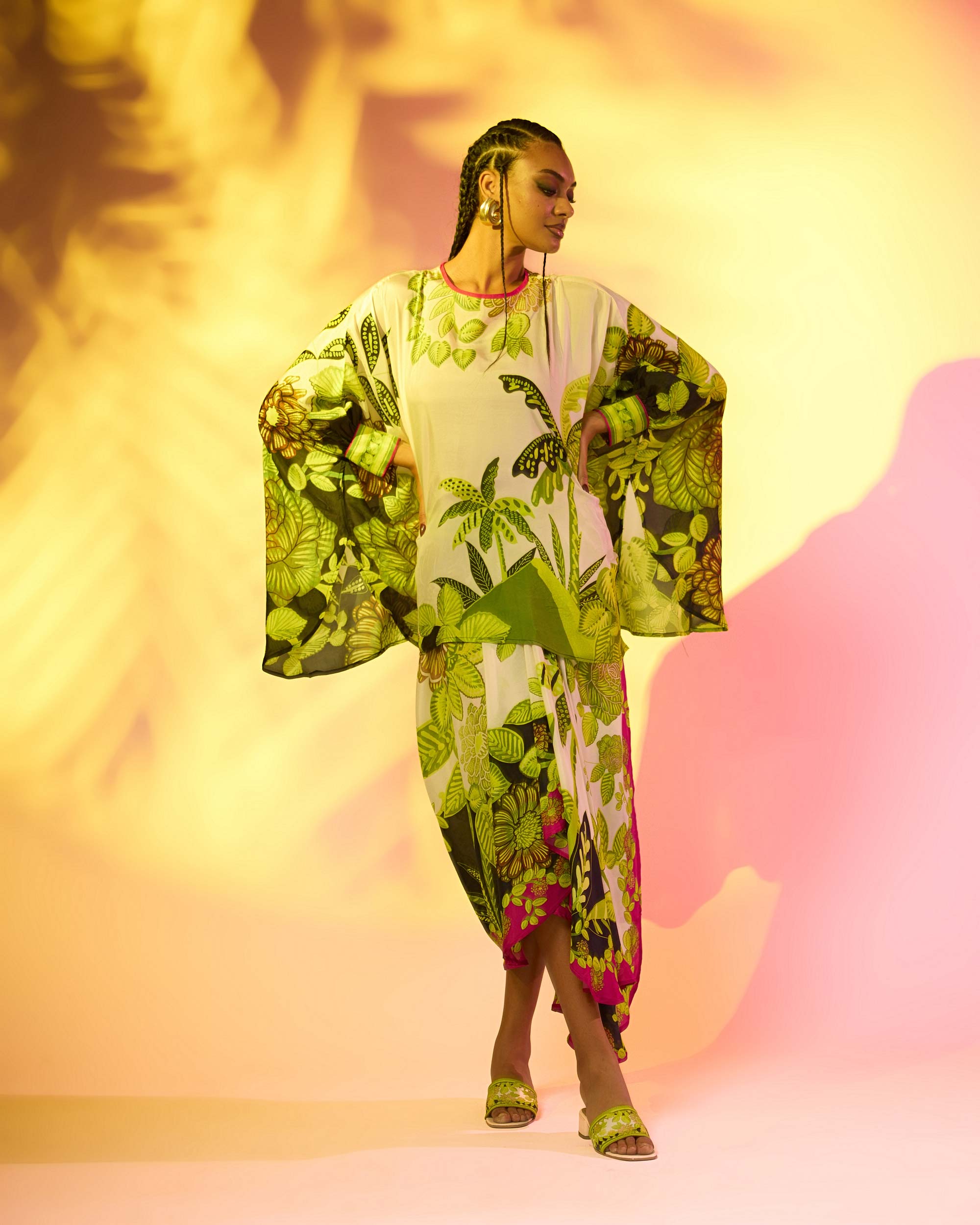 Jamaica : Colette - Ivory/Lime