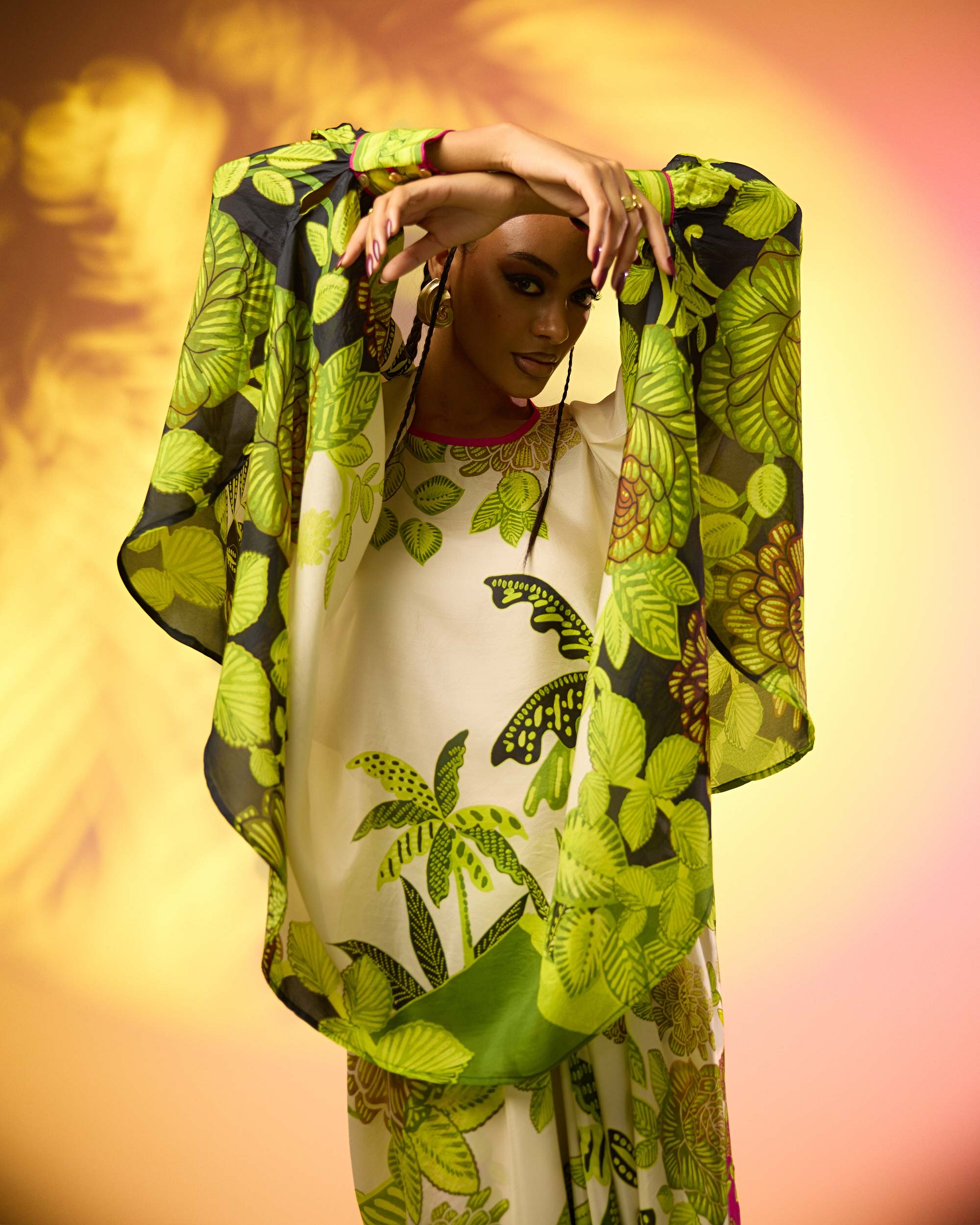 Jamaica : Colette - Ivory/Lime