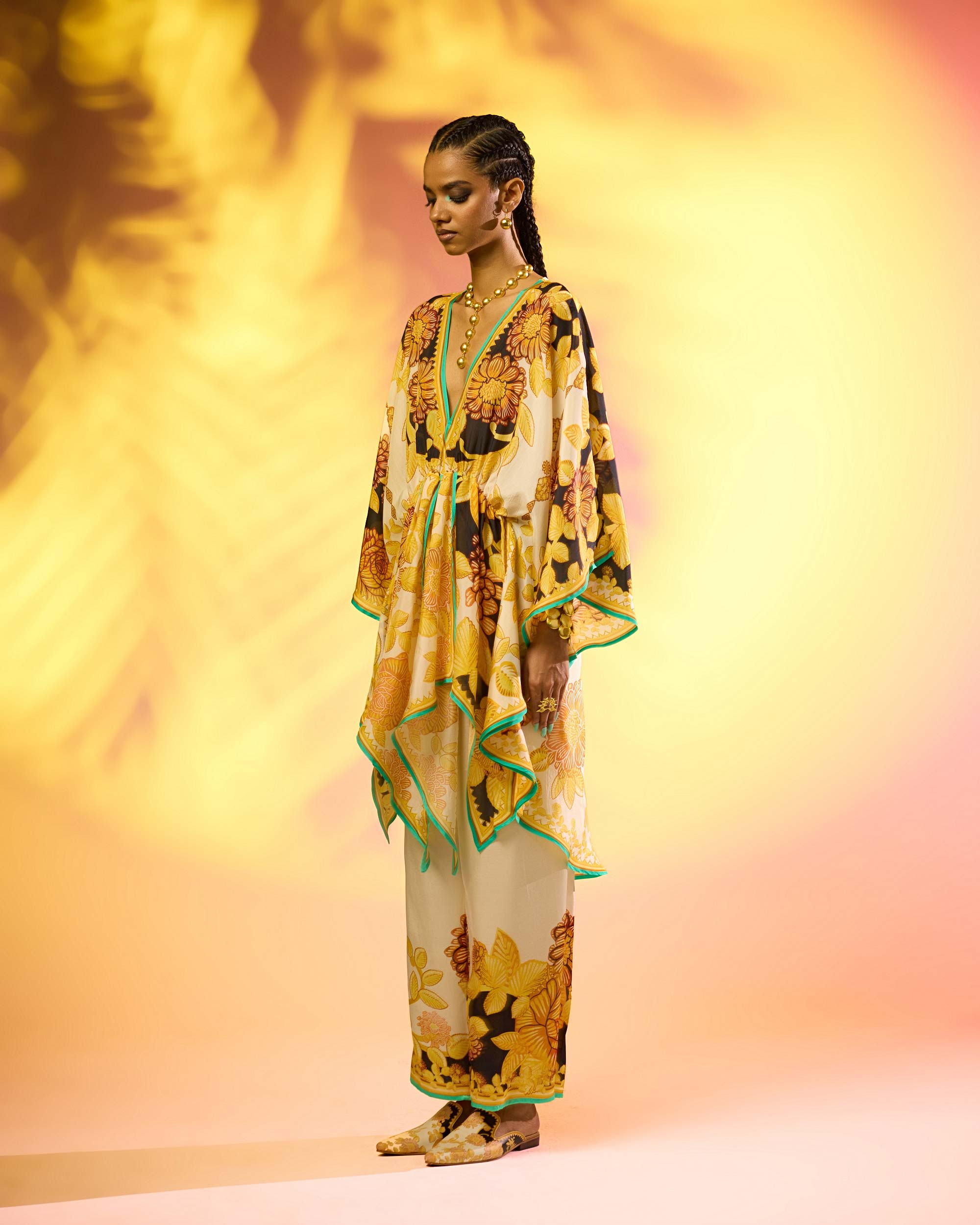Jamaica : Inayat - Ivory/Yellow