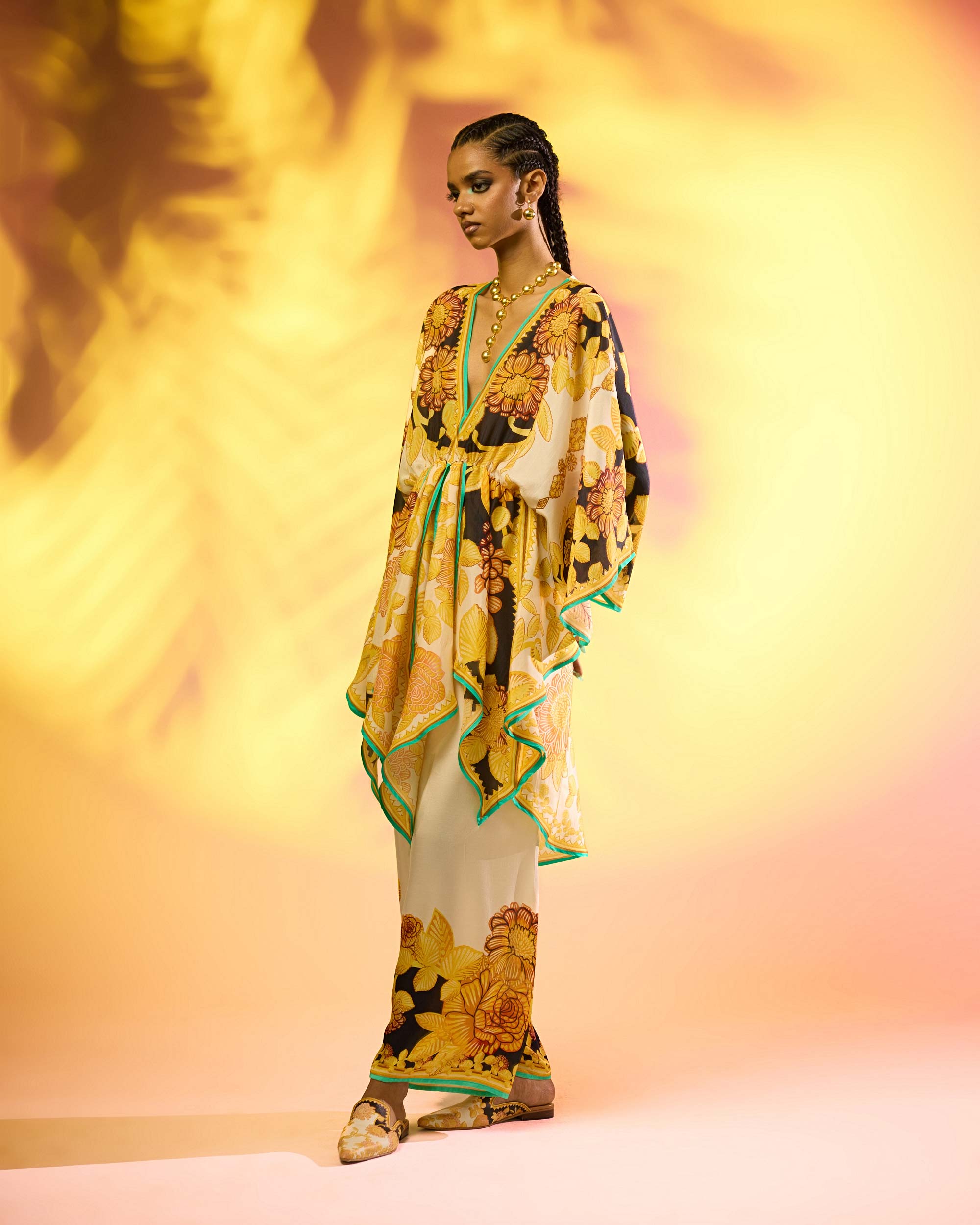 Jamaica : Inayat - Ivory/Yellow