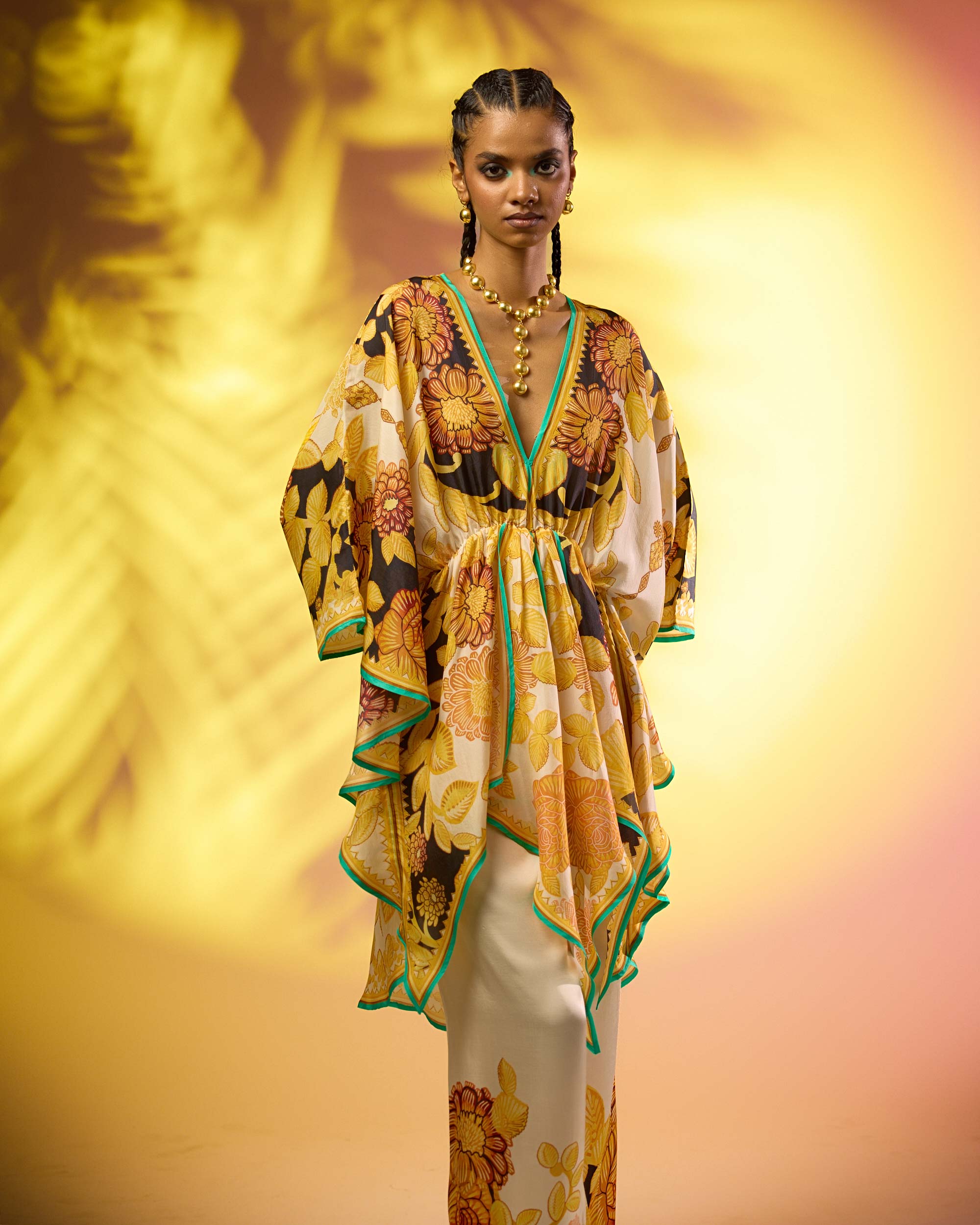 Jamaica : Inayat - Ivory/Yellow