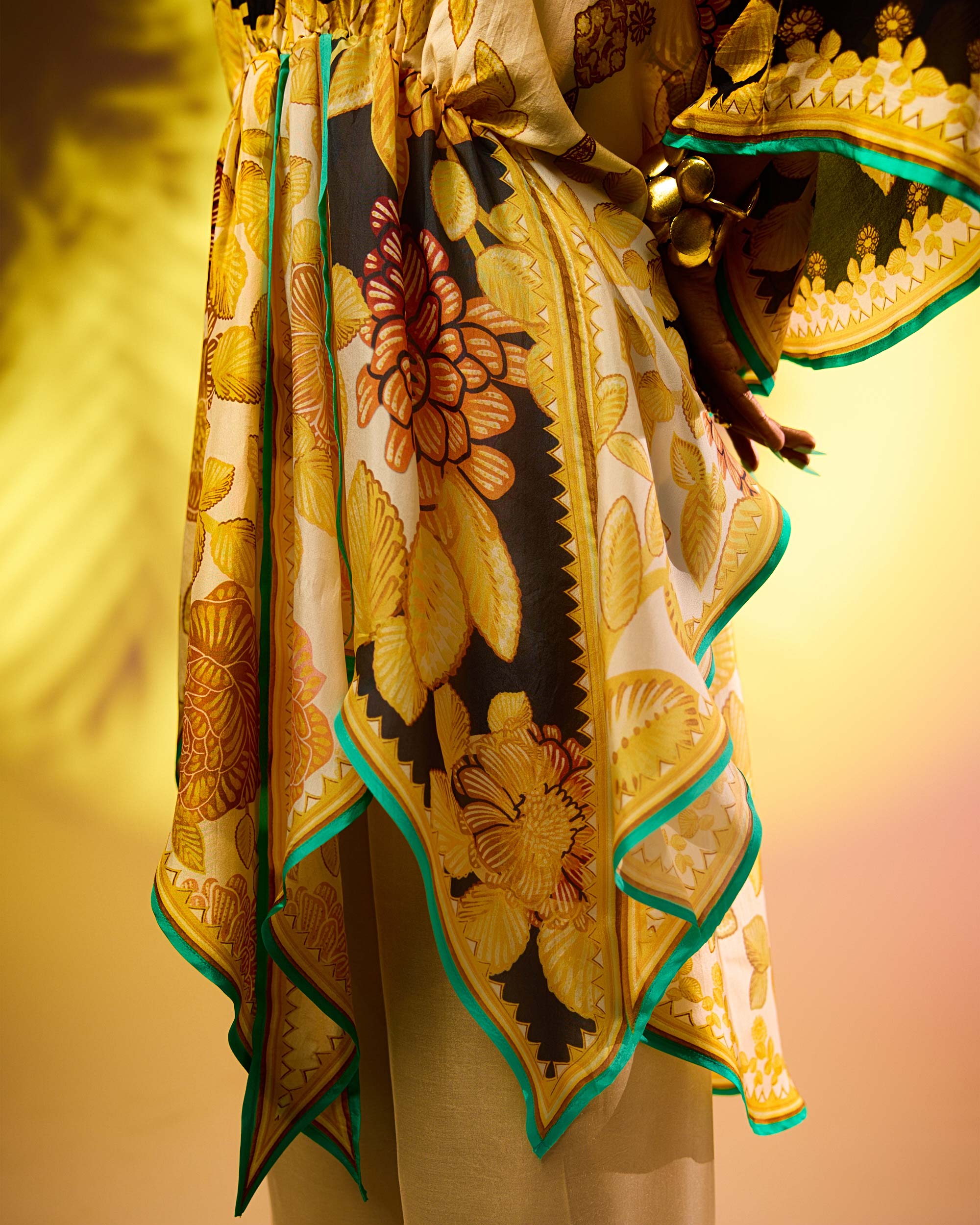 Jamaica : Inayat - Ivory/Yellow