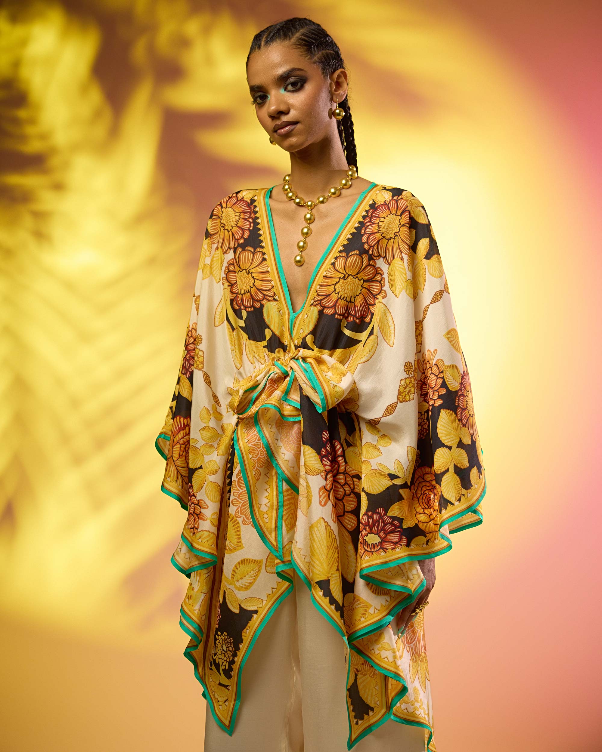 Jamaica : Inayat - Ivory/Yellow
