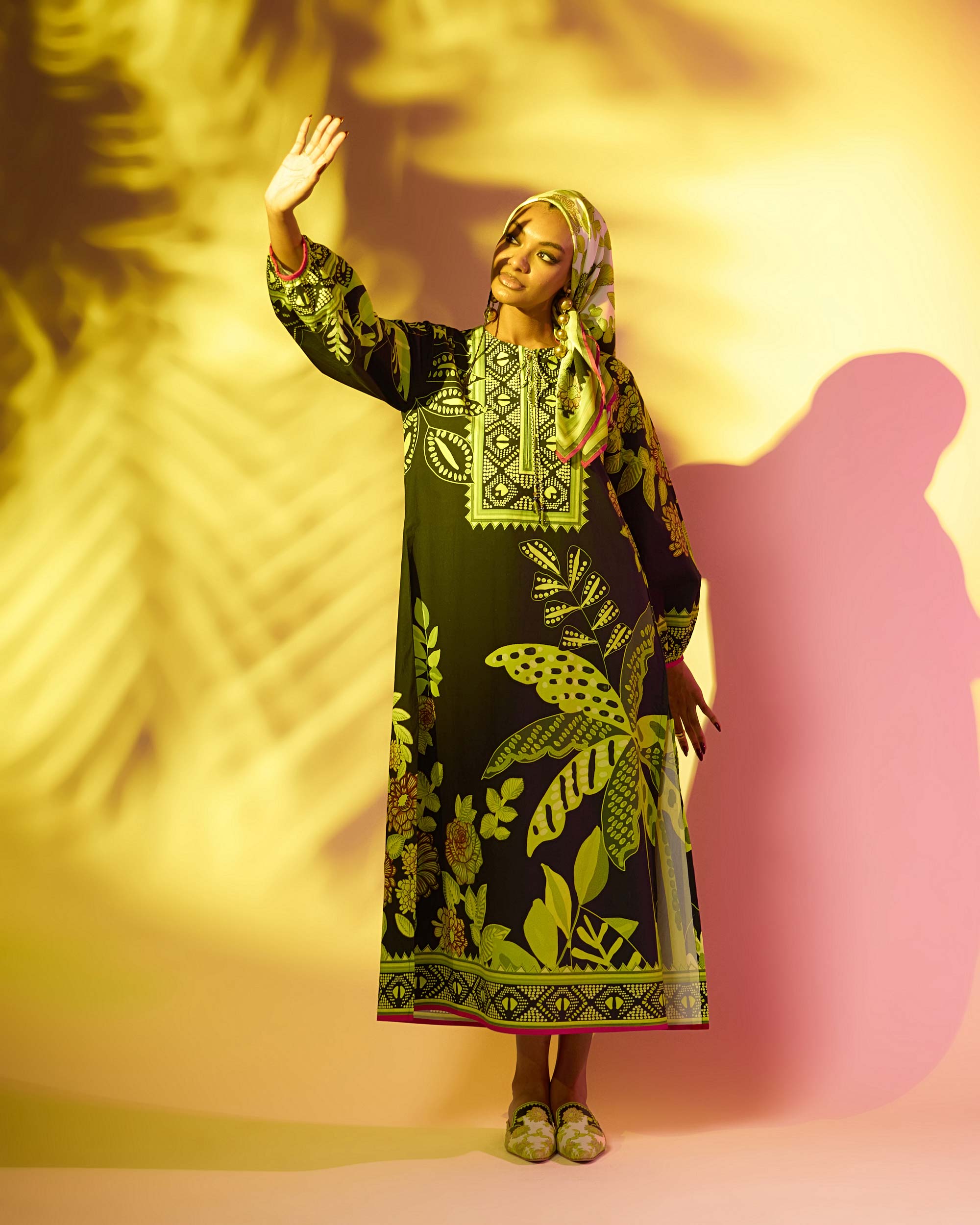 Jamaica : Zarah - Black/Lime