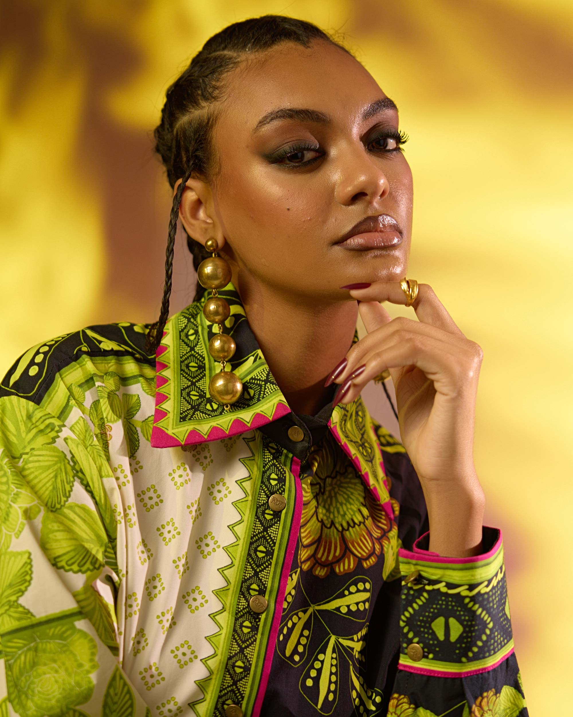 Jamaica : Ferhana - Ivory/Lime