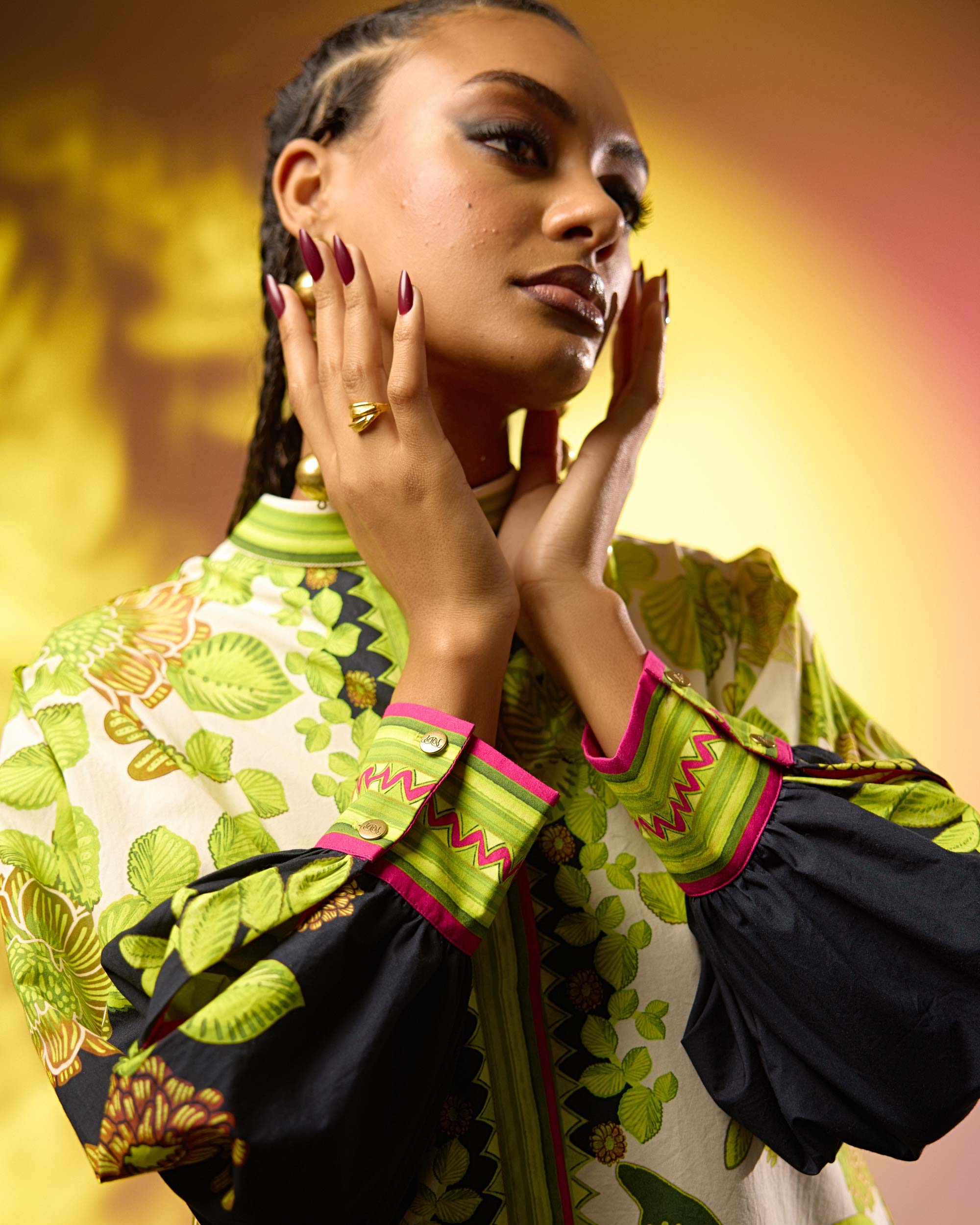 Jamaica : Sophia - Lime/Ivory