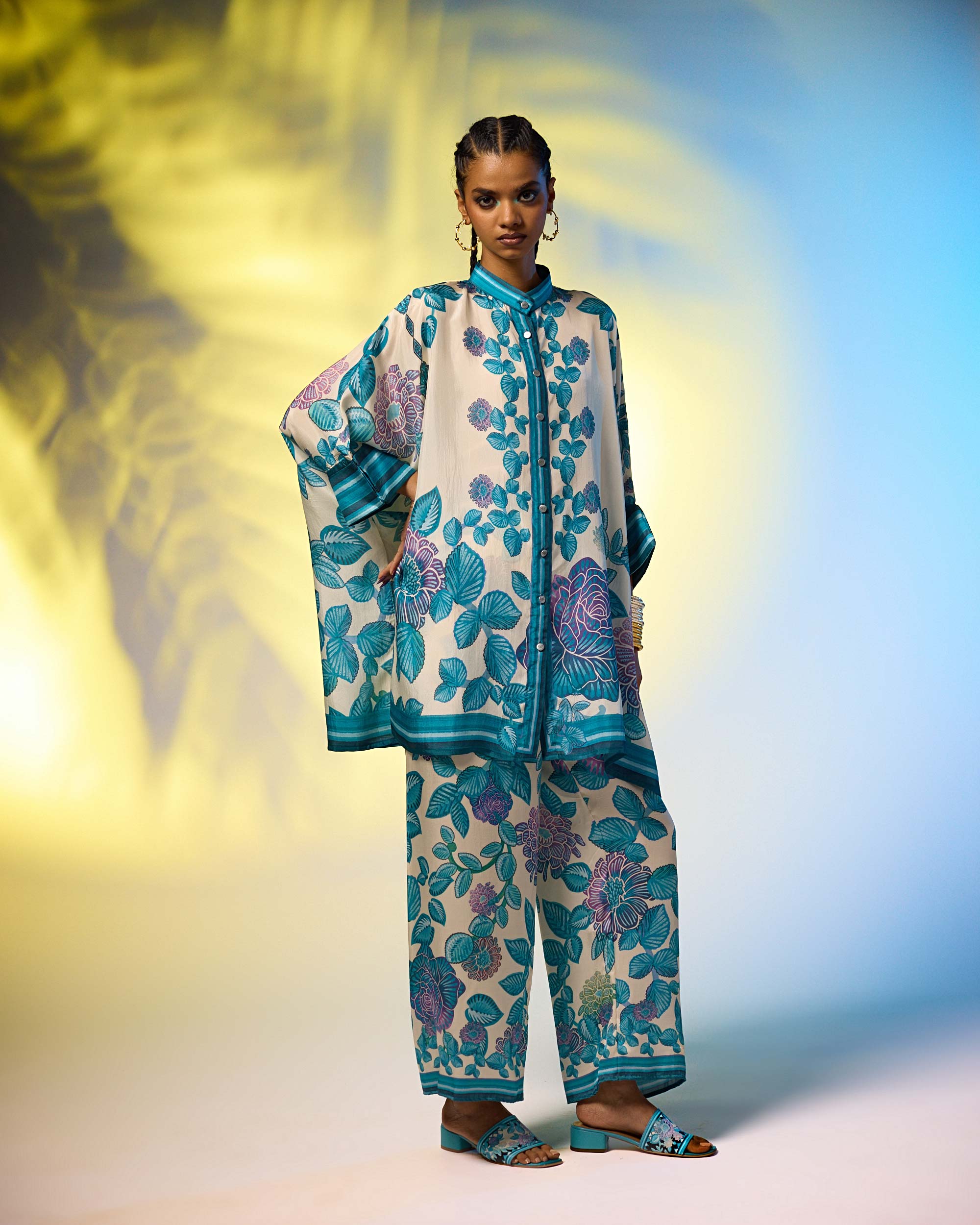 Jamaica : Cedella - Ivory/Blue