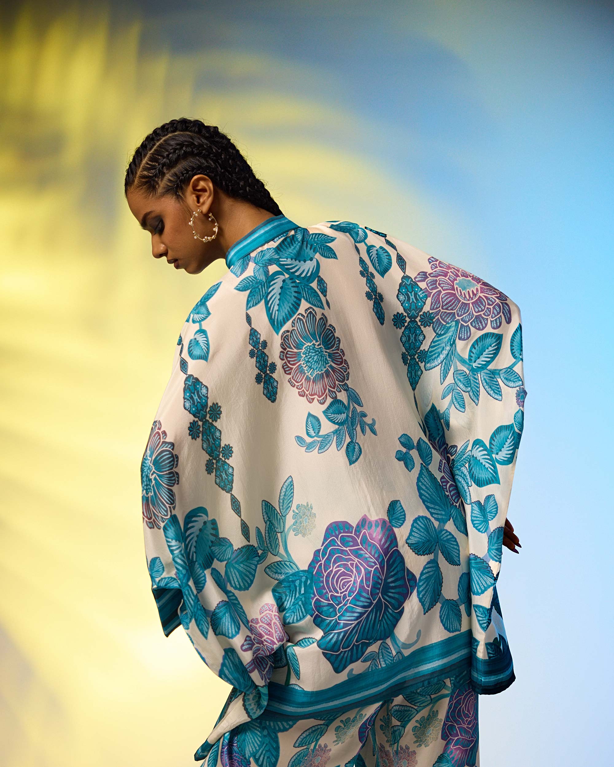 Jamaica : Cedella - Ivory/Blue