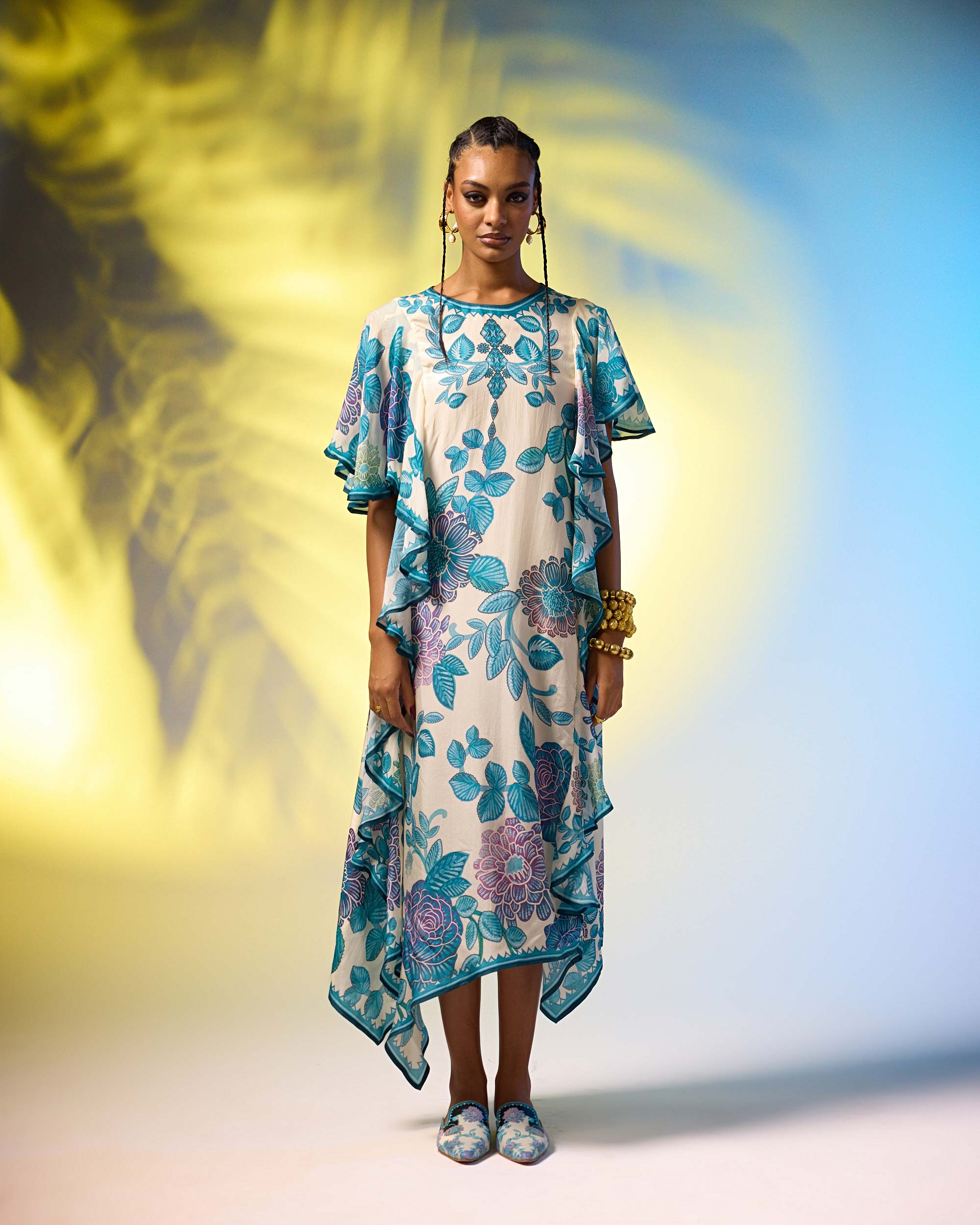 Jamaica : Fazluna - Ivory/Blue