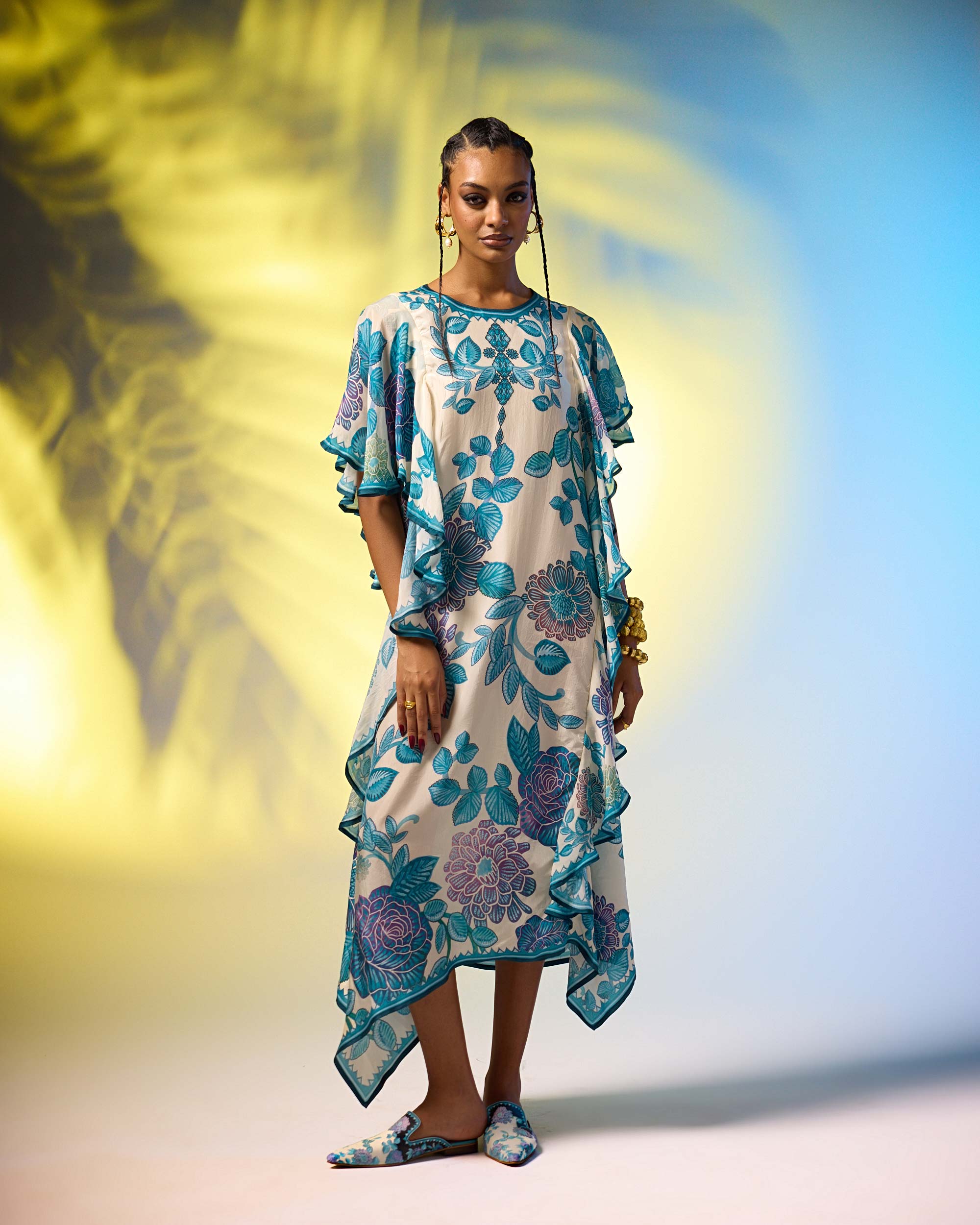 Jamaica : Fazluna - Ivory/Blue