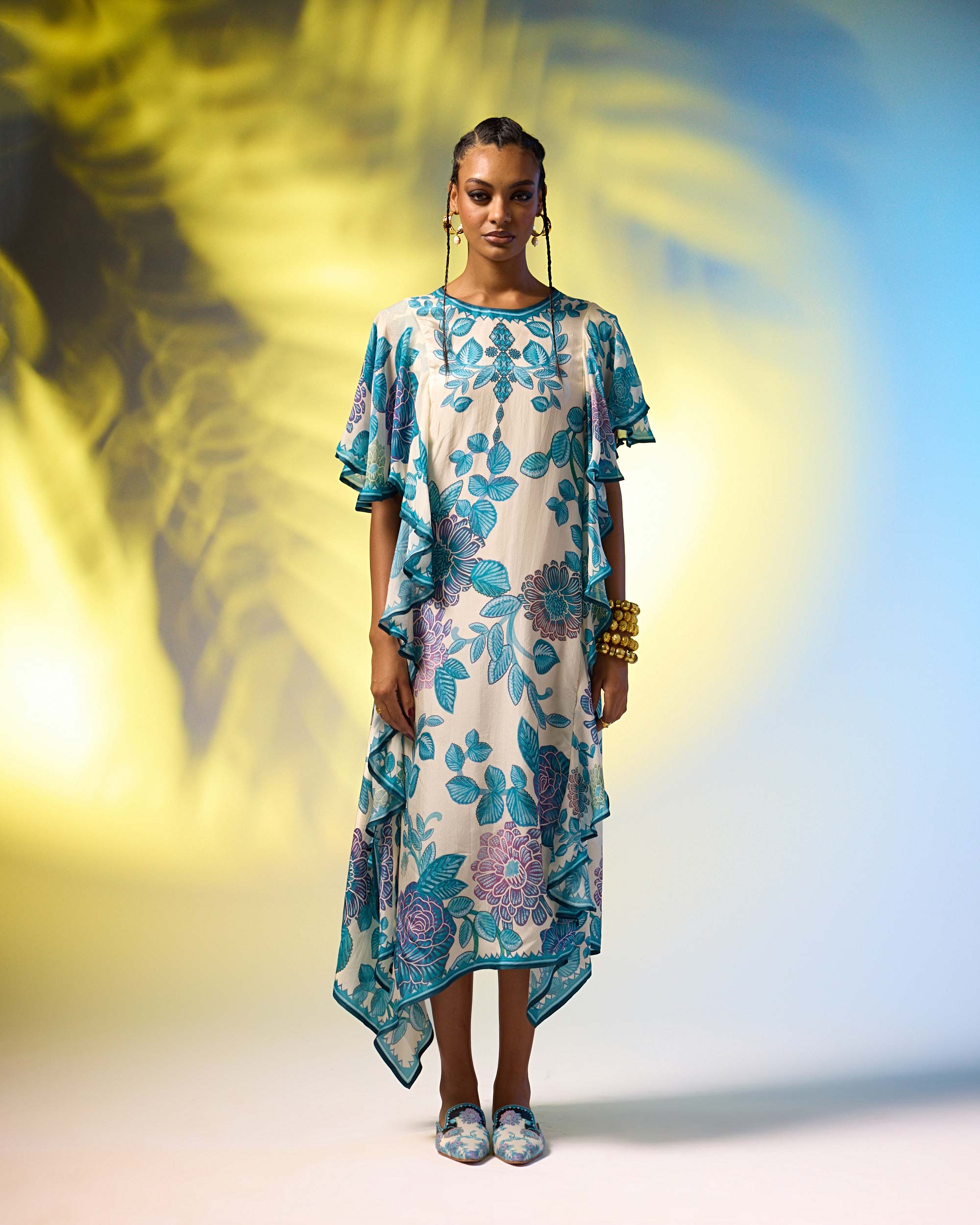 Jamaica : Fazluna - Ivory/Blue