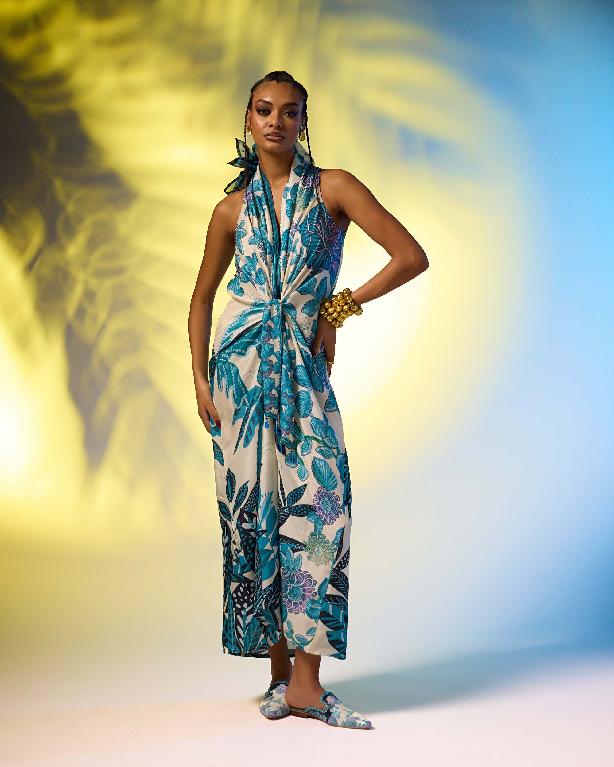 Jamaica : Trinika - Ivory/Blue