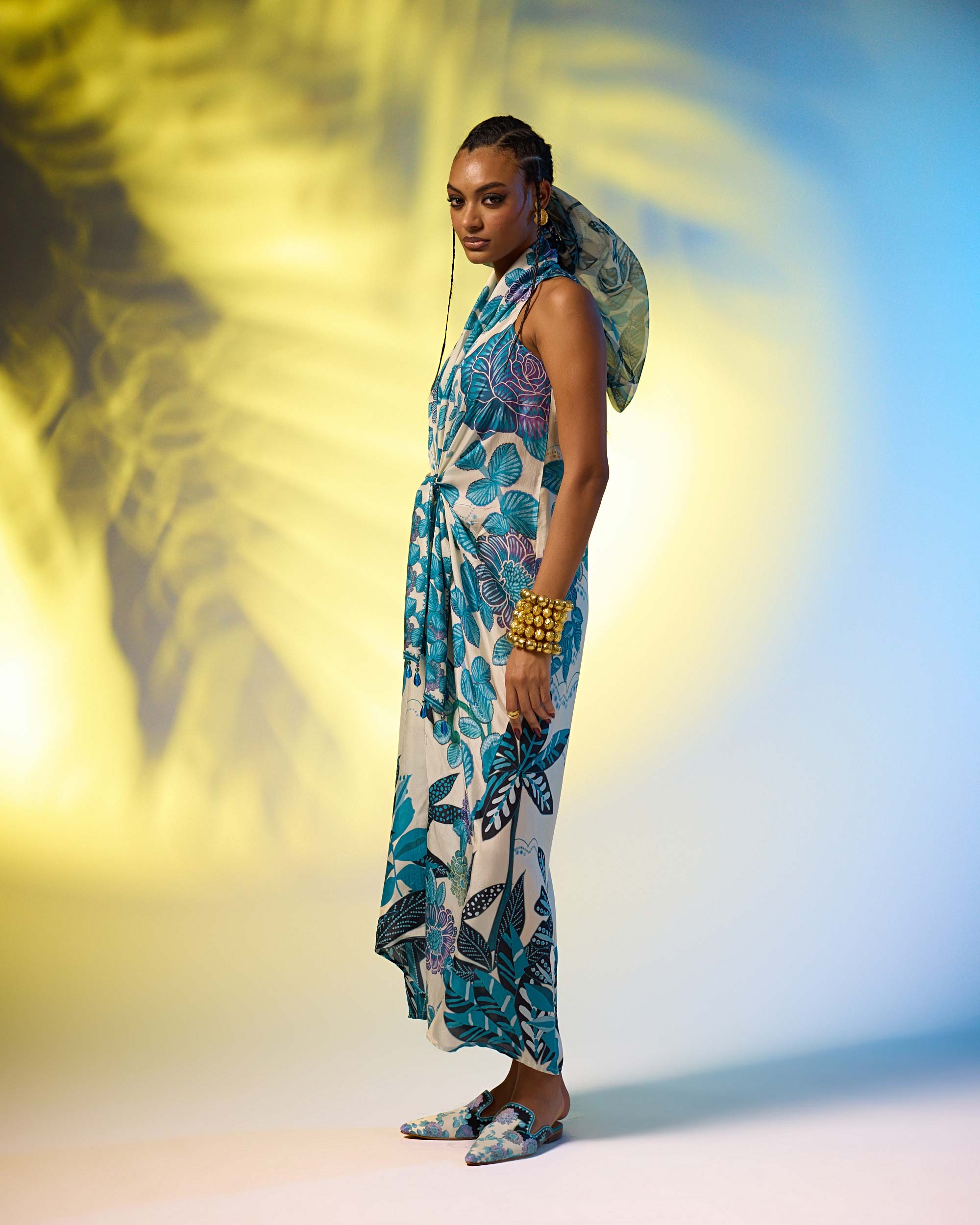 Jamaica : Trinika - Ivory/Blue