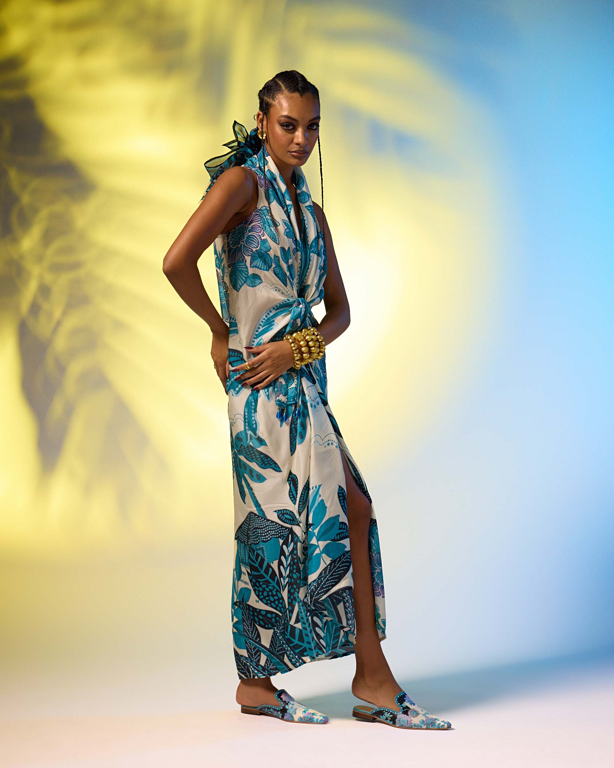 Jamaica : Trinika - Ivory/Blue