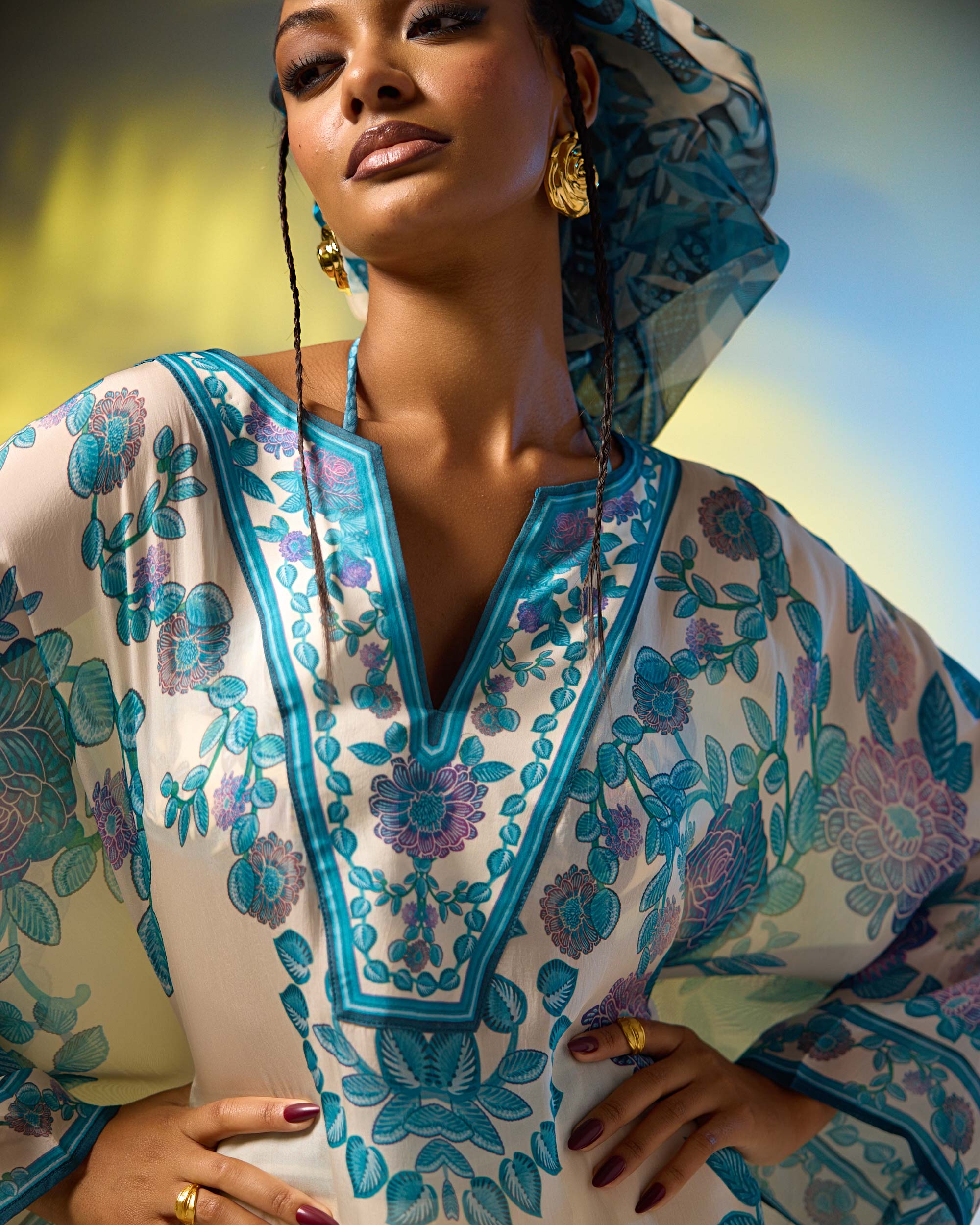 Jamaica : Vienna - Ivory/Blue