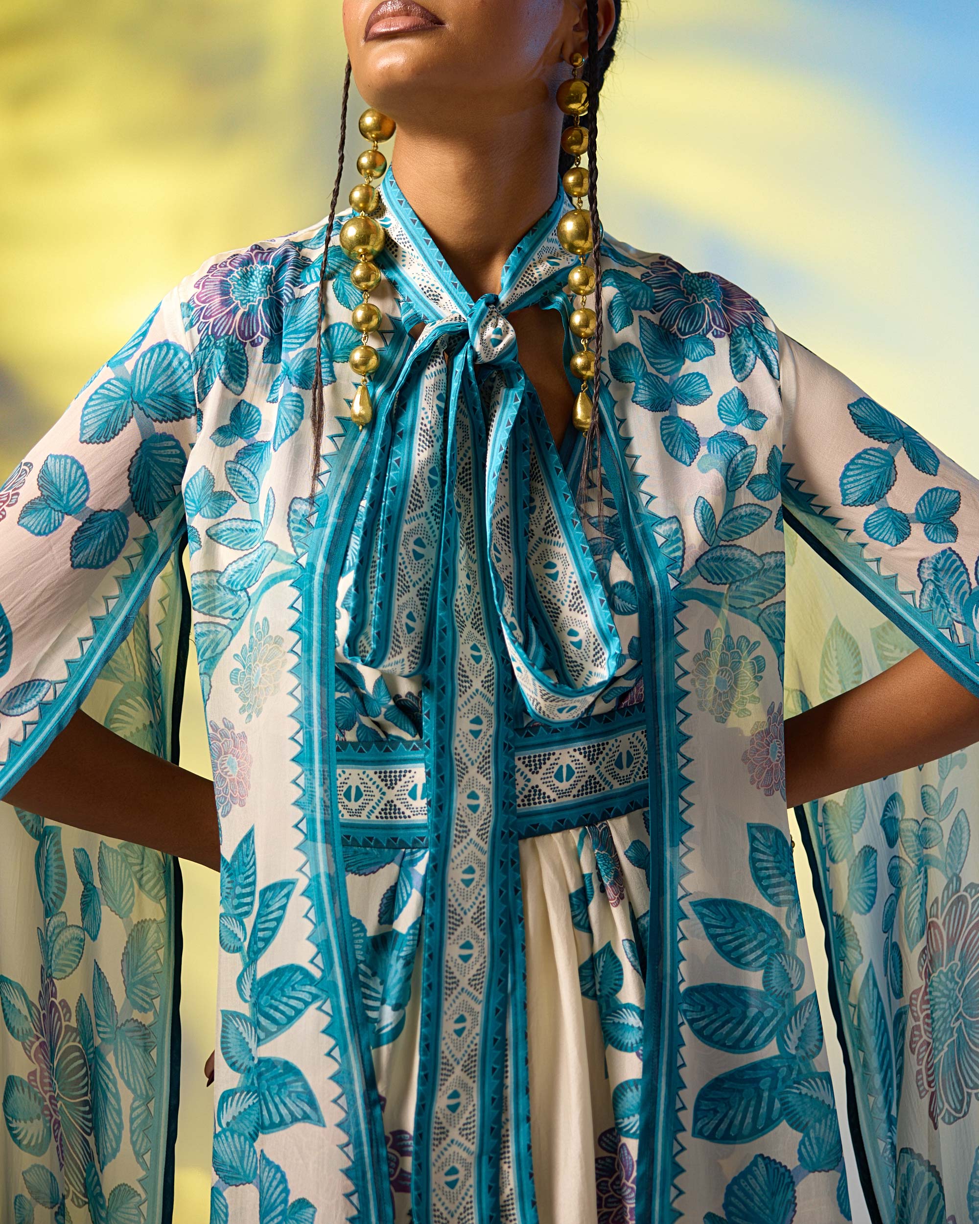 Jamaica : Benazir - Ivory/Blue