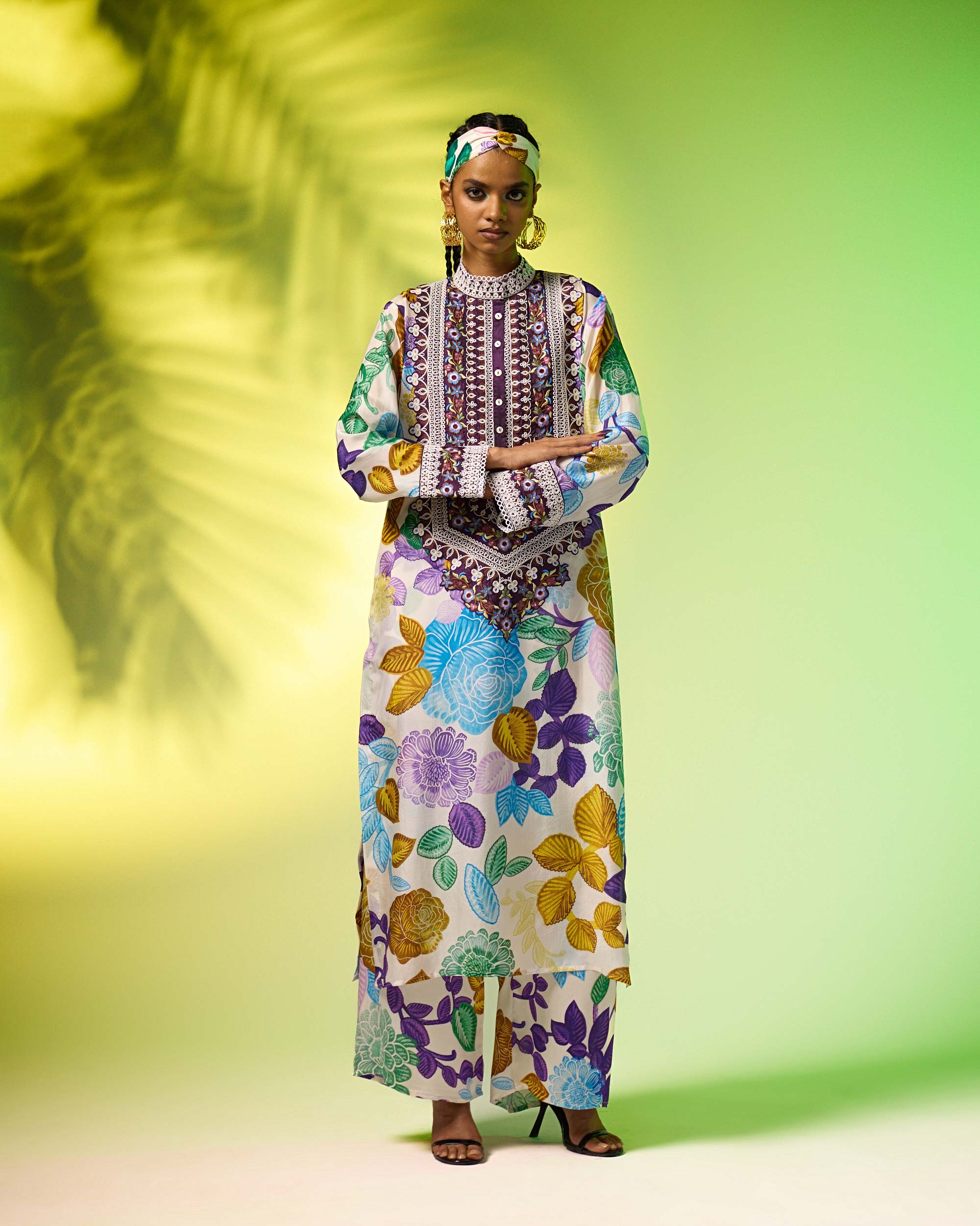 Jamaica : Ramin - Aqua/Lilac
