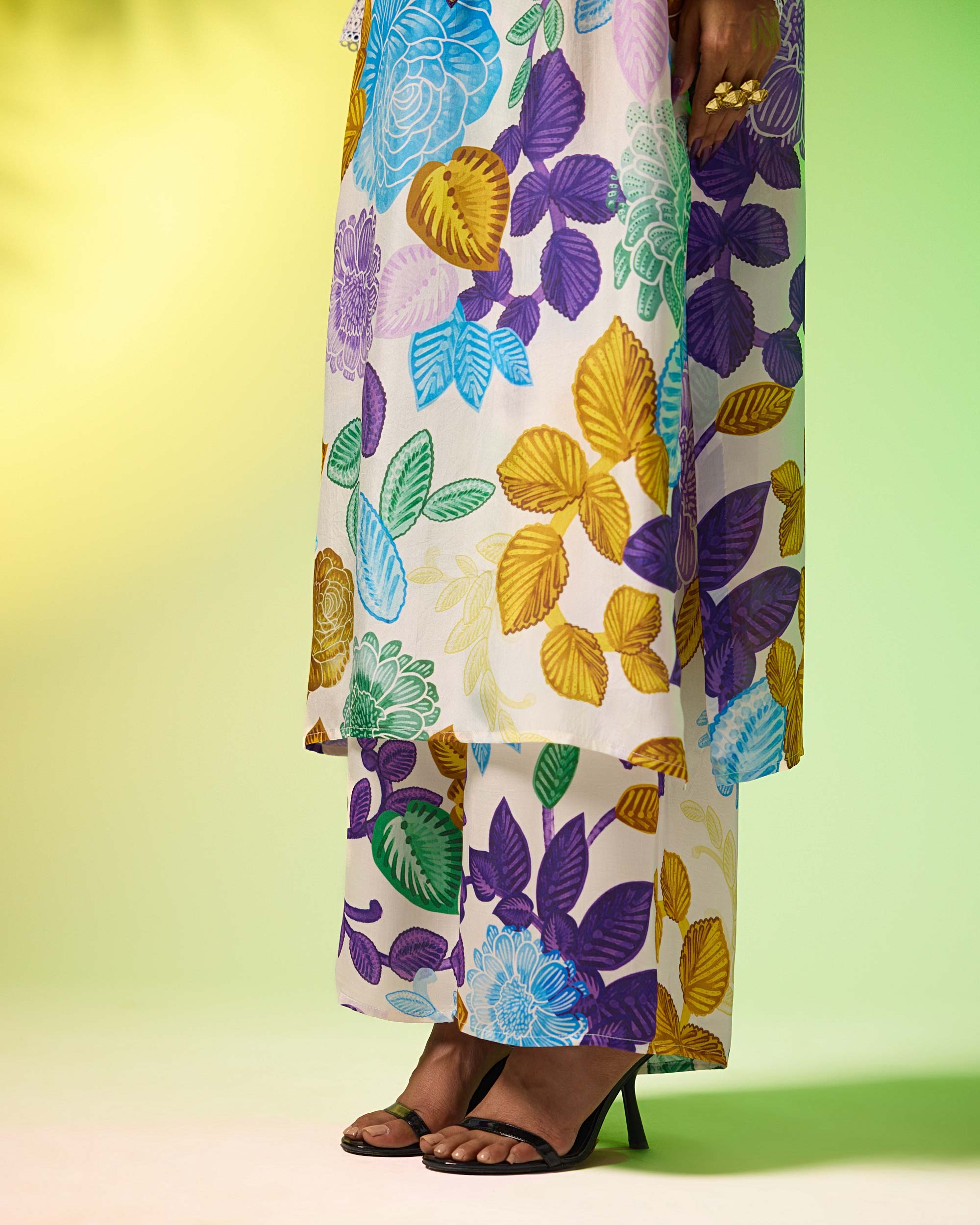 Jamaica : Ramin - Aqua/Lilac