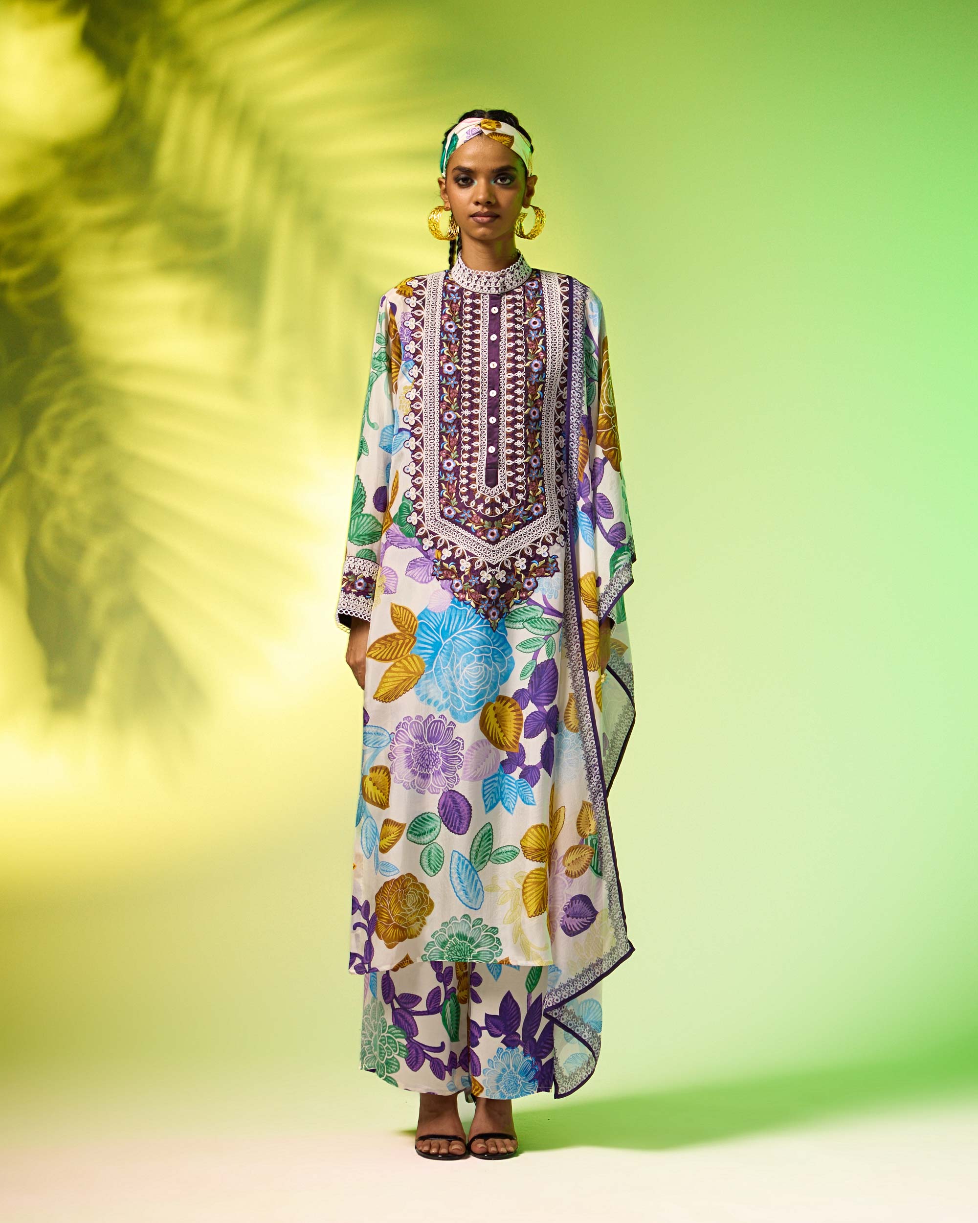Jamaica : Ramin - Aqua/Lilac