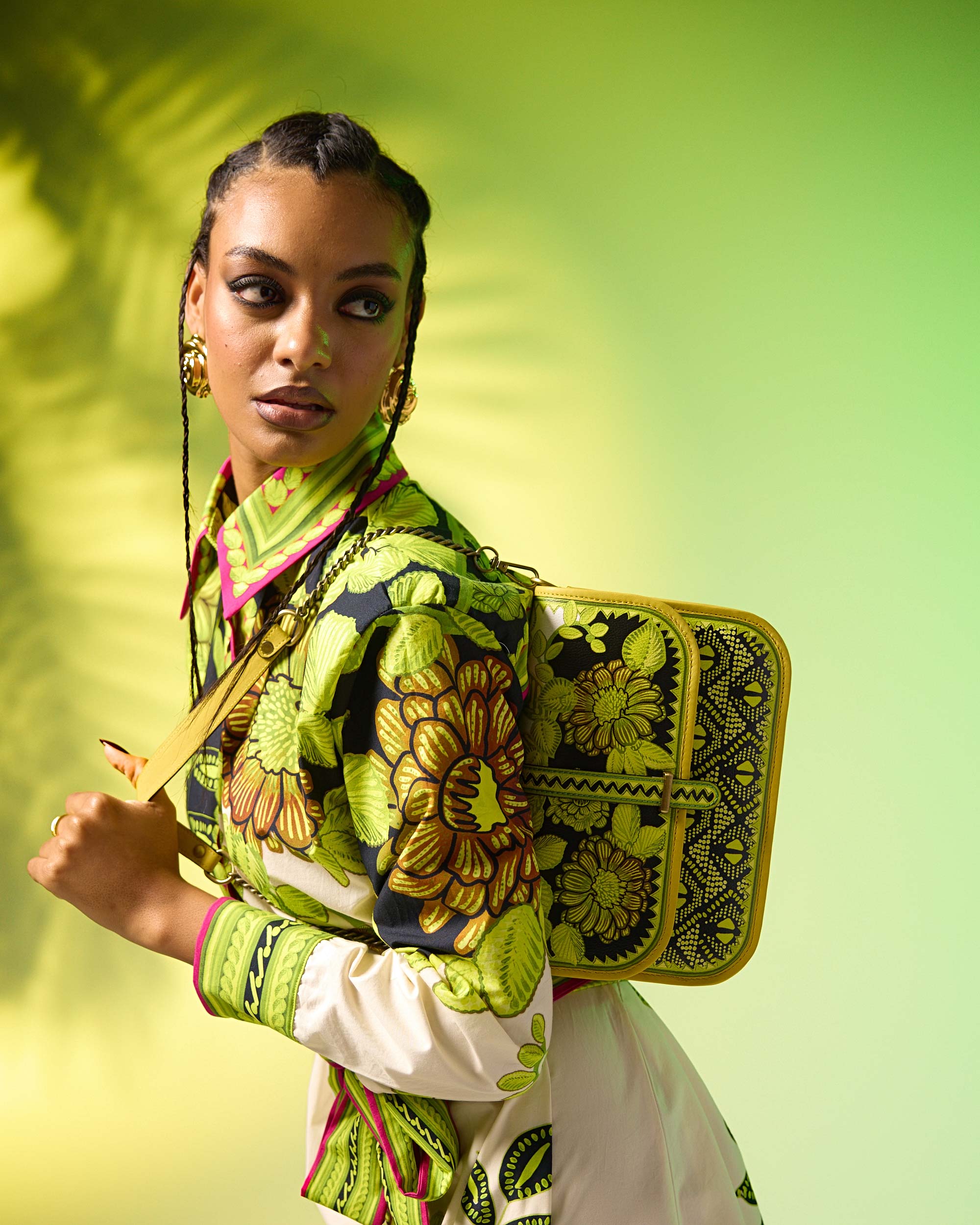 Jamaica : Leslie - Ivory/Lime